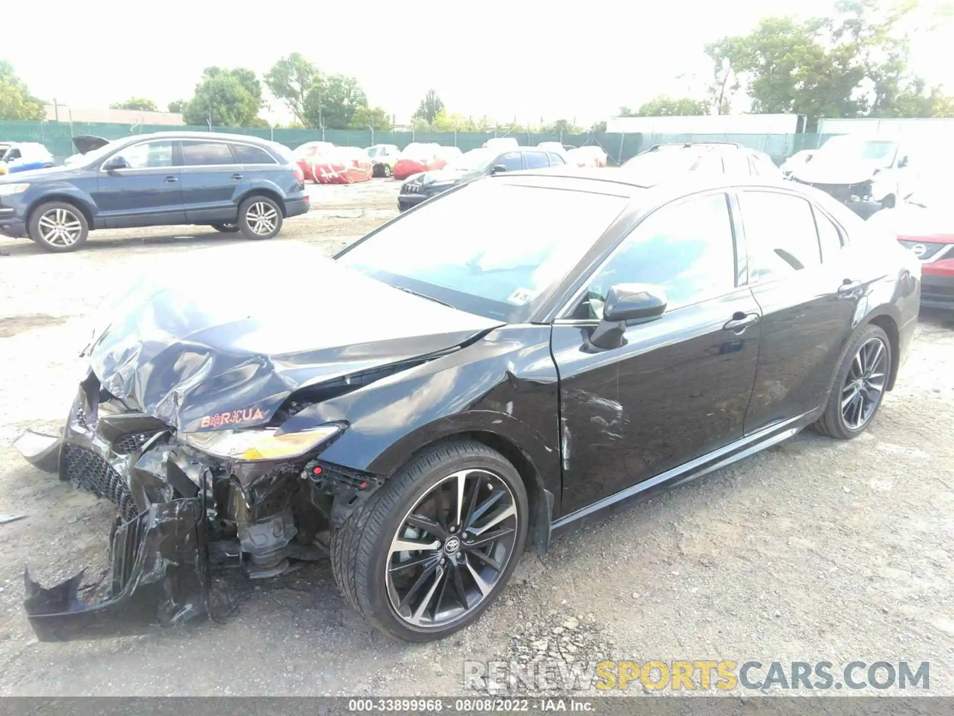 2 Photograph of a damaged car 4T1K61AK5LU878965 TOYOTA CAMRY 2020