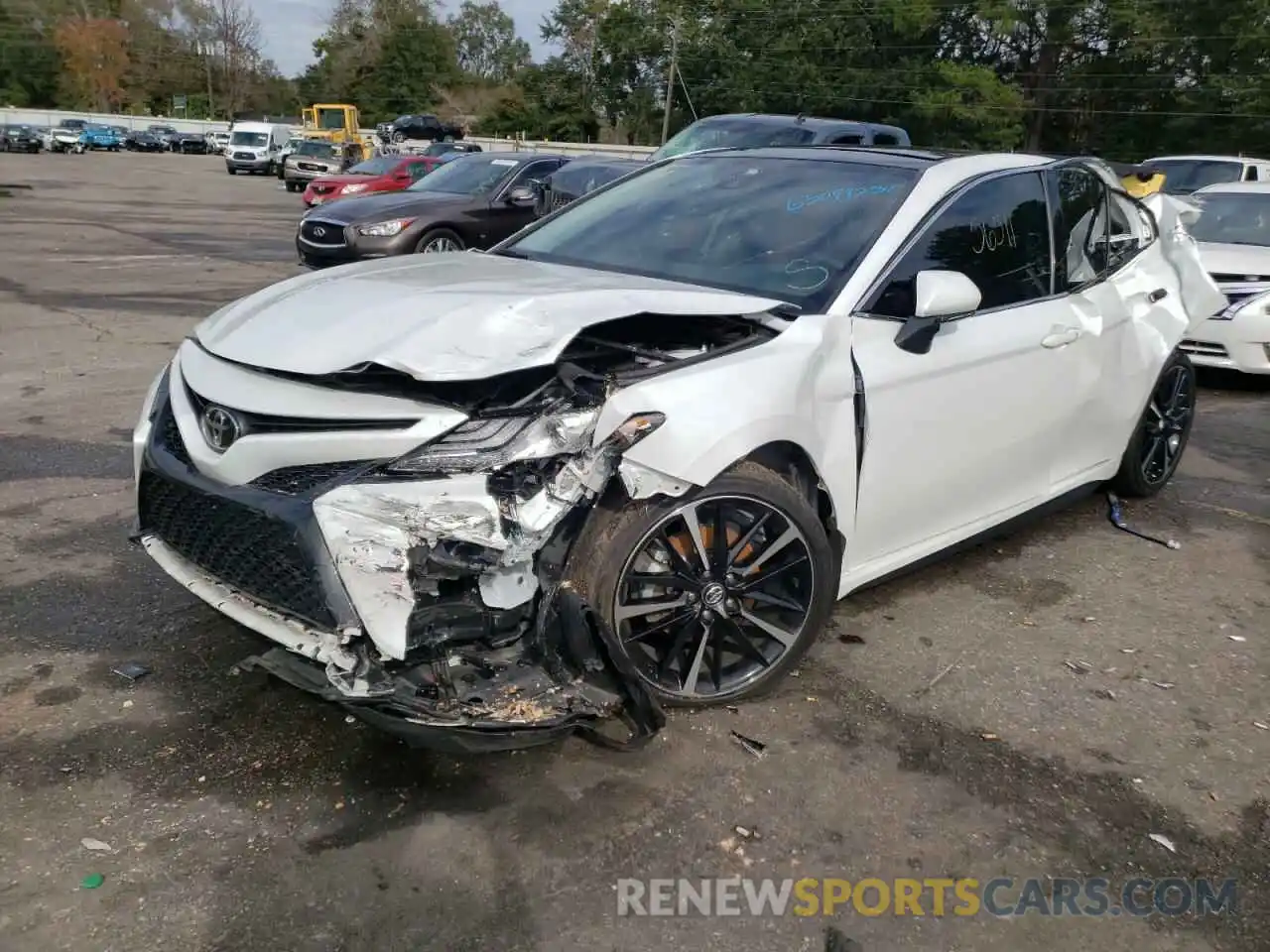 2 Photograph of a damaged car 4T1K61AK5LU883146 TOYOTA CAMRY 2020