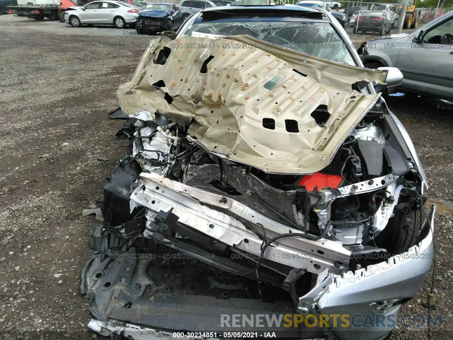 6 Photograph of a damaged car 4T1K61AK5LU928327 TOYOTA CAMRY 2020