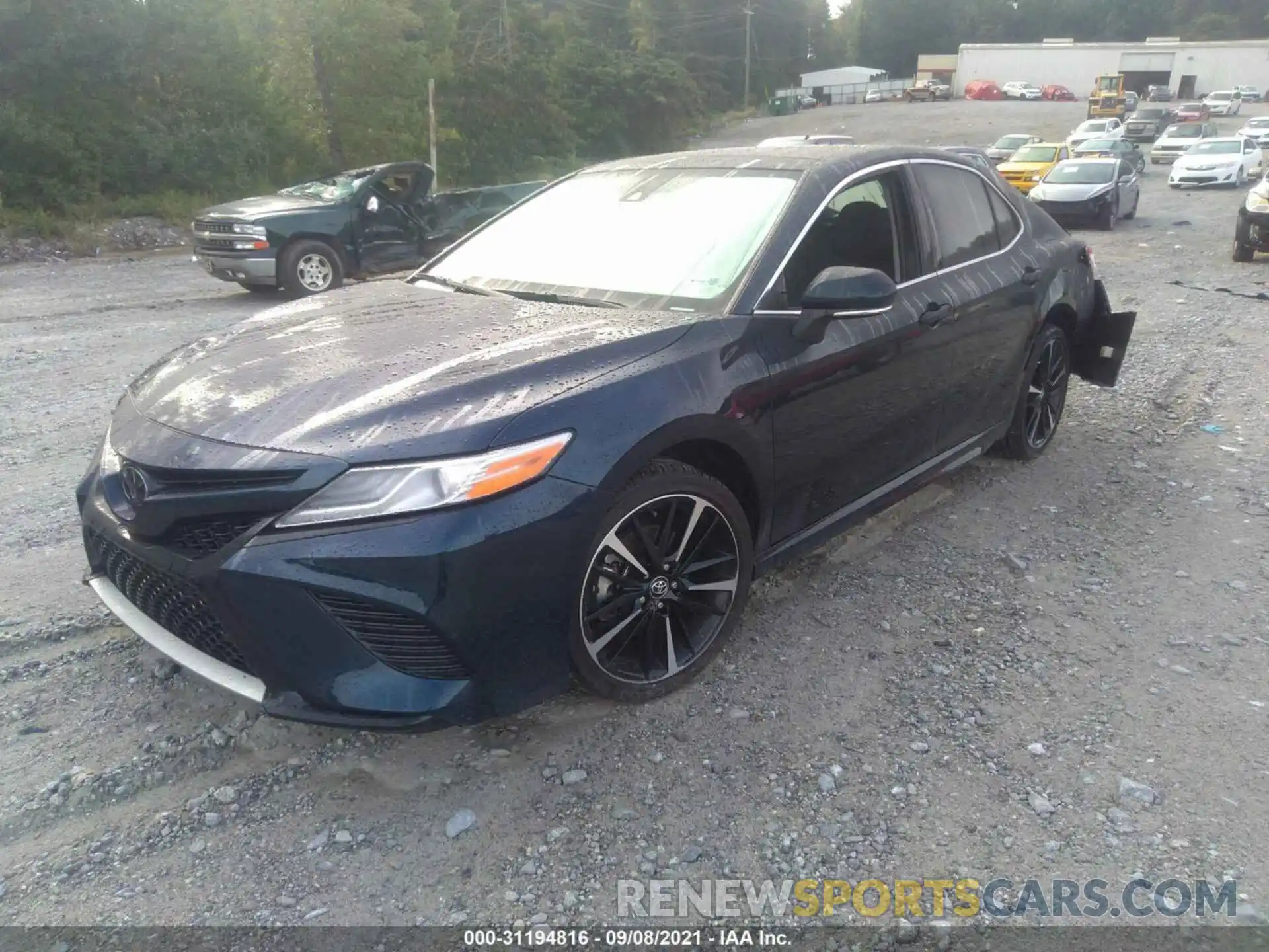 2 Photograph of a damaged car 4T1K61AK5LU941384 TOYOTA CAMRY 2020