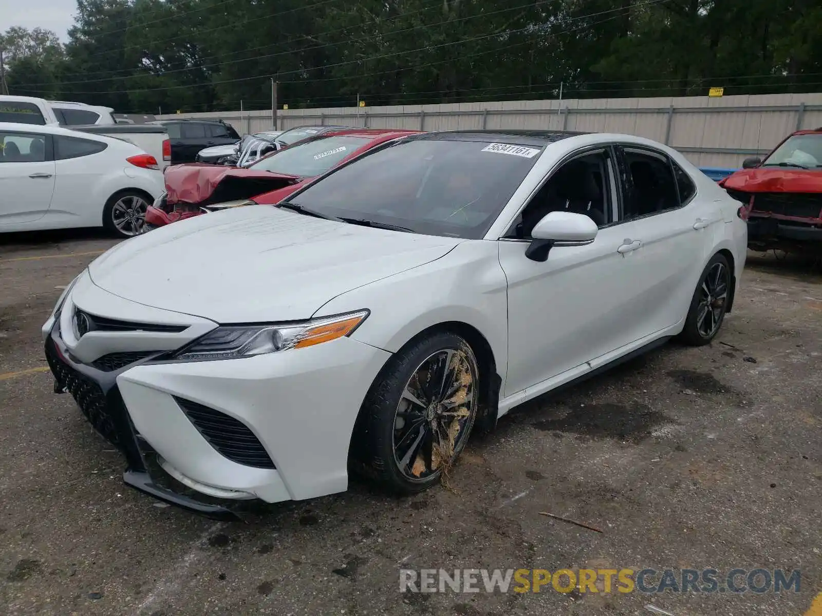 2 Photograph of a damaged car 4T1K61AK5LU944933 TOYOTA CAMRY 2020