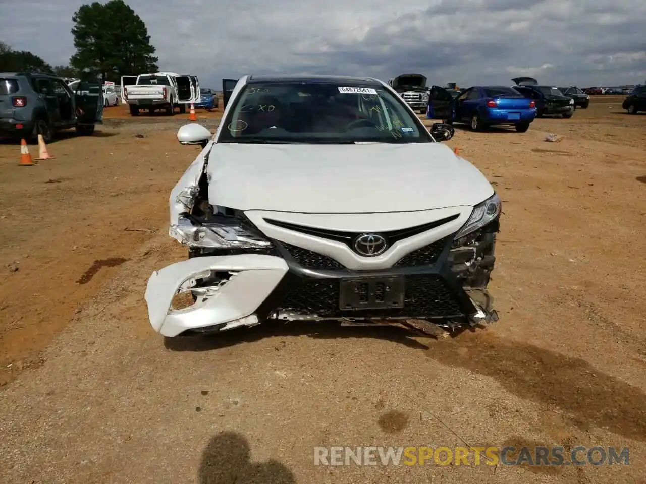 9 Photograph of a damaged car 4T1K61AK5LU956001 TOYOTA CAMRY 2020