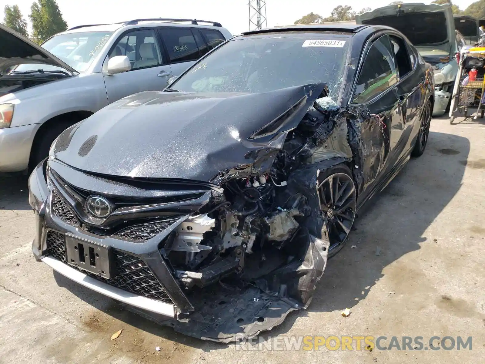 2 Photograph of a damaged car 4T1K61AK5LU995896 TOYOTA CAMRY 2020