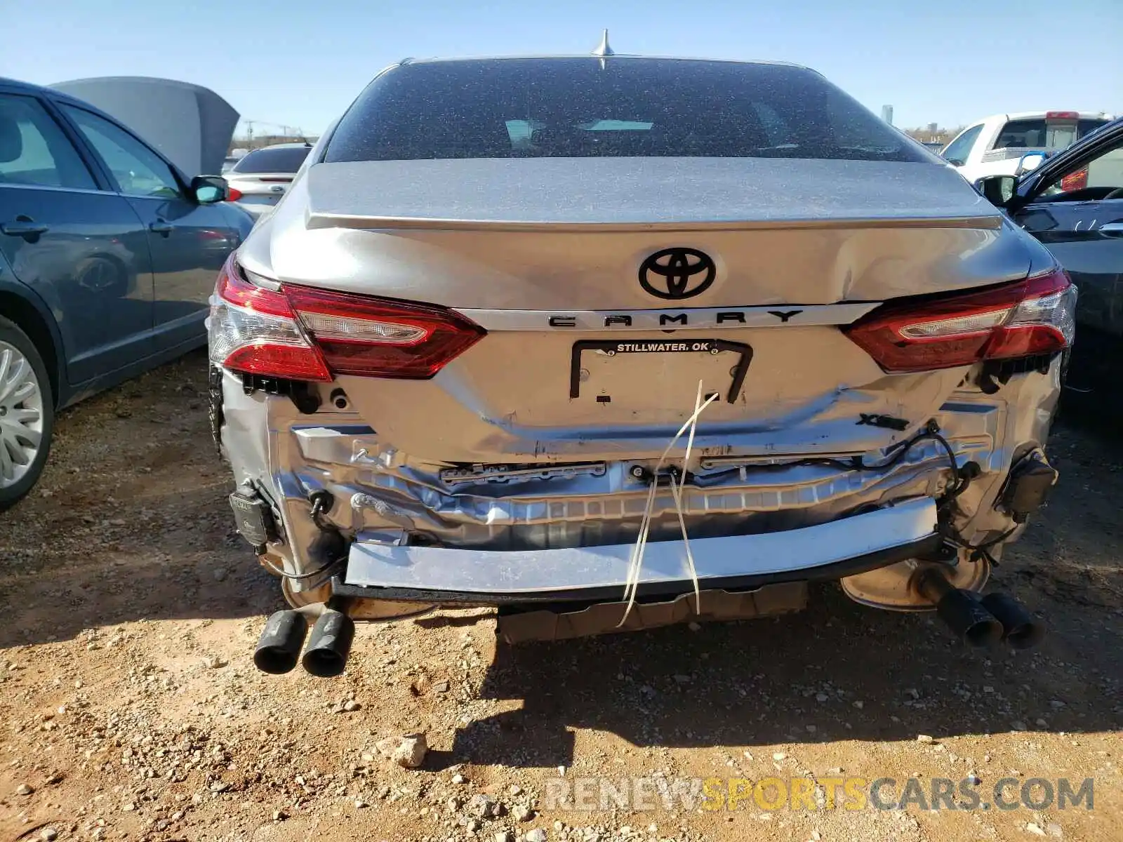 9 Photograph of a damaged car 4T1K61AK5LU999155 TOYOTA CAMRY 2020