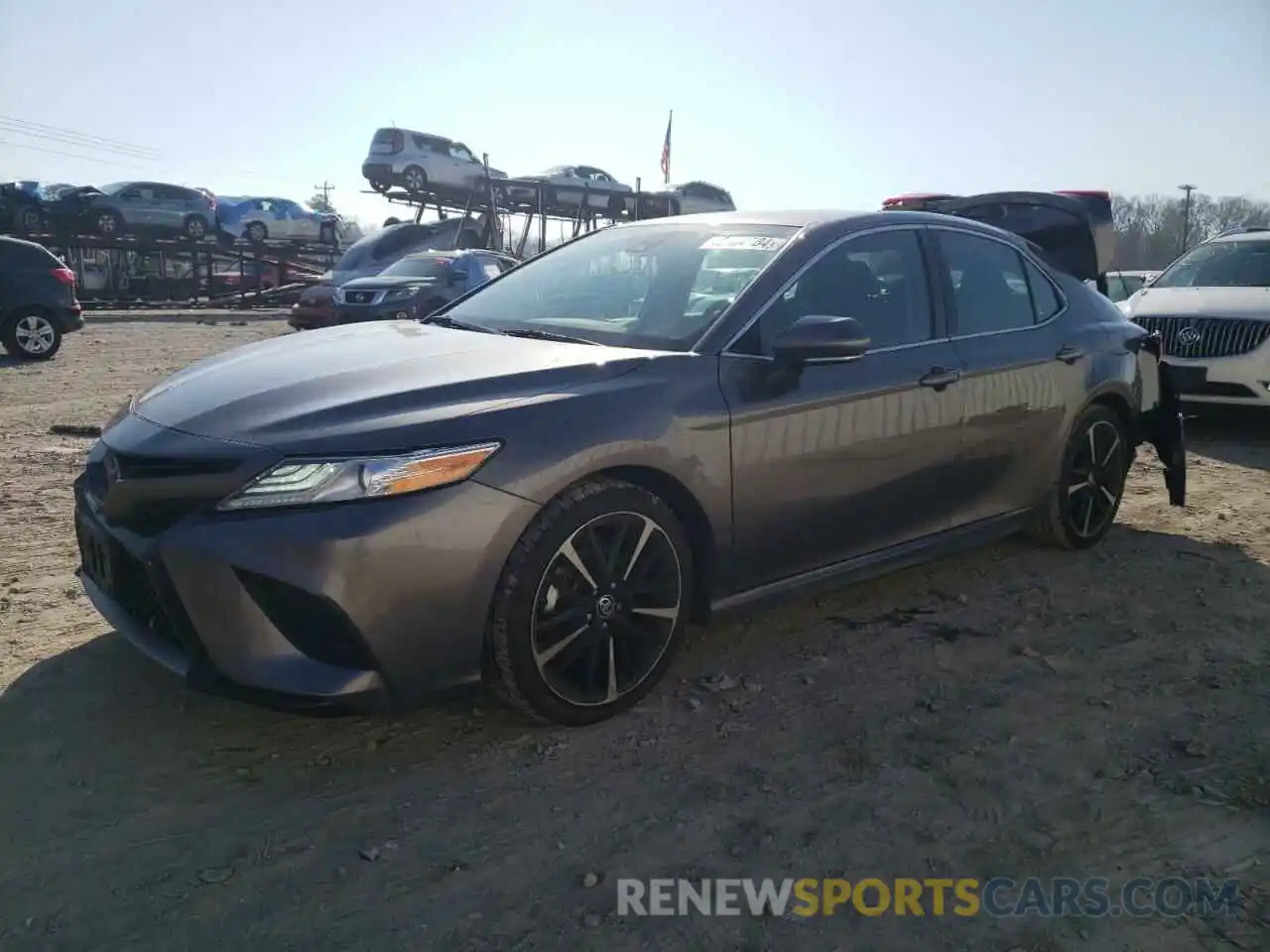 1 Photograph of a damaged car 4T1K61AK5LU999589 TOYOTA CAMRY 2020