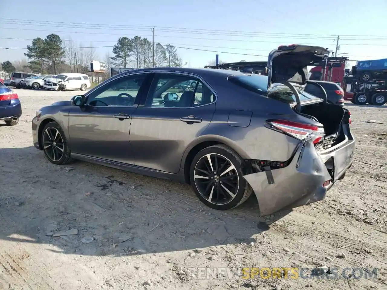 2 Photograph of a damaged car 4T1K61AK5LU999589 TOYOTA CAMRY 2020