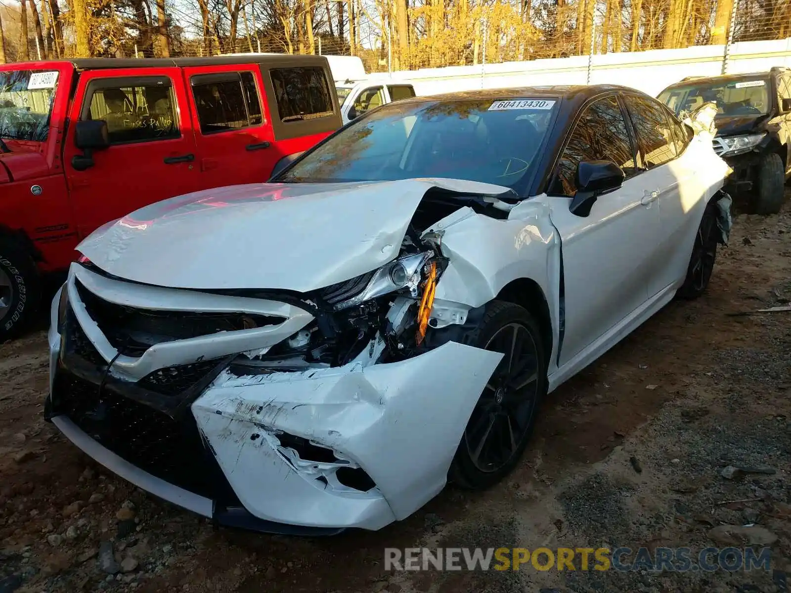 2 Photograph of a damaged car 4T1K61AK6LU310109 TOYOTA CAMRY 2020