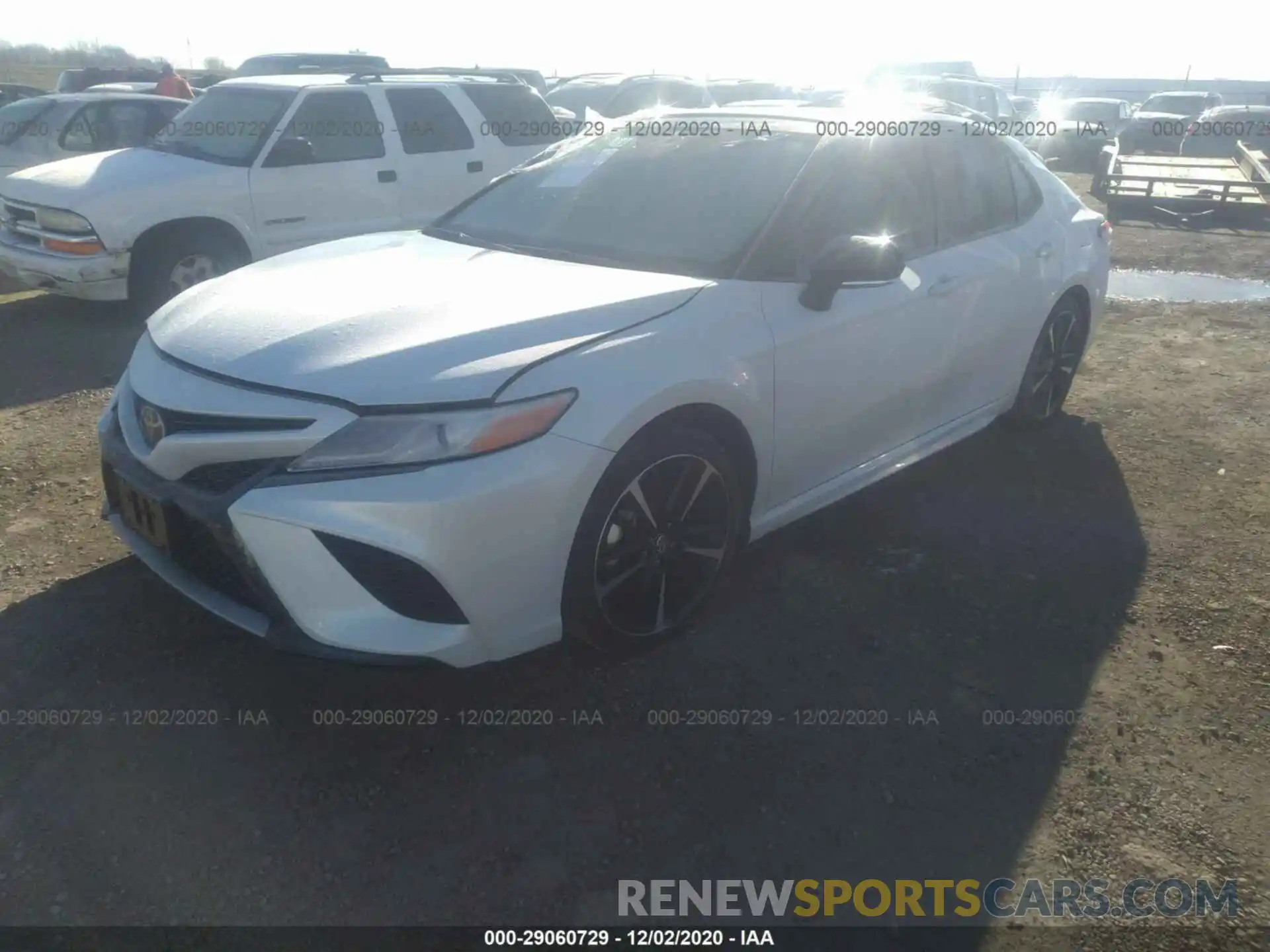 2 Photograph of a damaged car 4T1K61AK6LU313379 TOYOTA CAMRY 2020