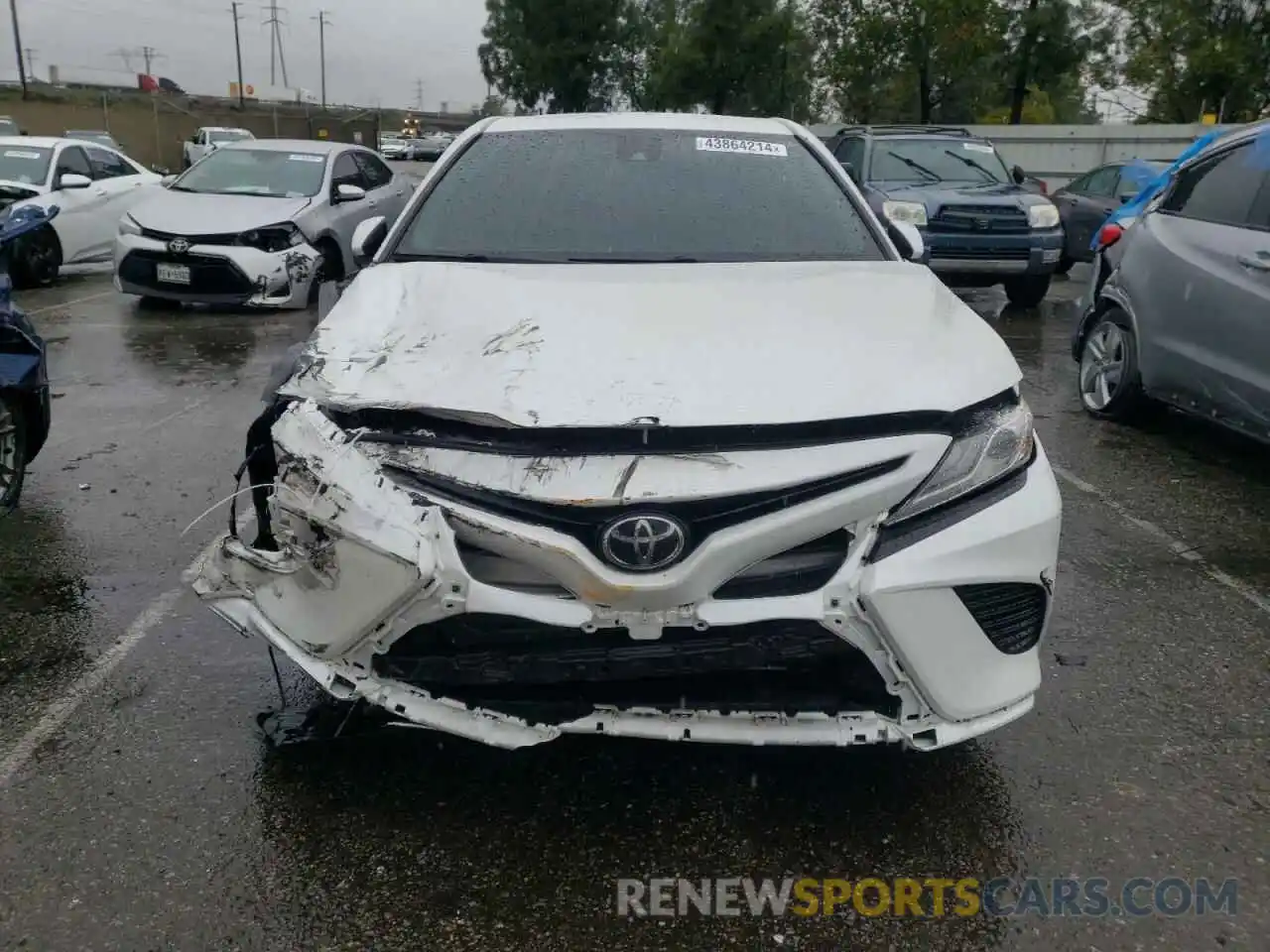 5 Photograph of a damaged car 4T1K61AK6LU314385 TOYOTA CAMRY 2020