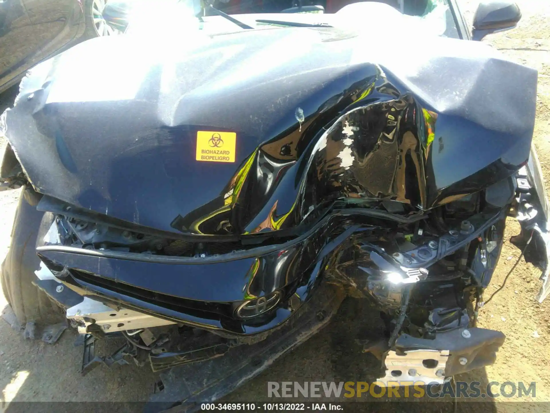 10 Photograph of a damaged car 4T1K61AK6LU321370 TOYOTA CAMRY 2020