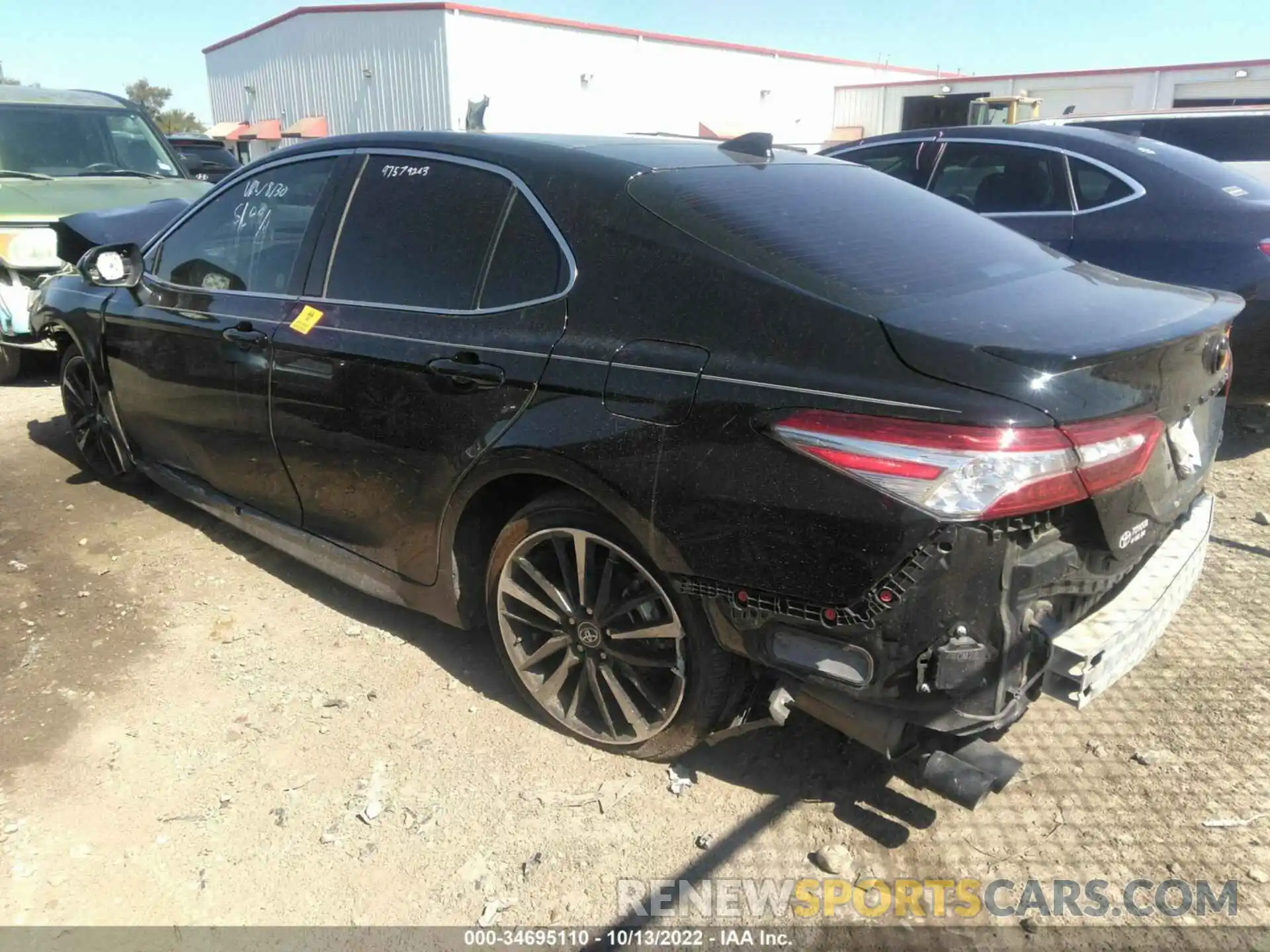 3 Photograph of a damaged car 4T1K61AK6LU321370 TOYOTA CAMRY 2020