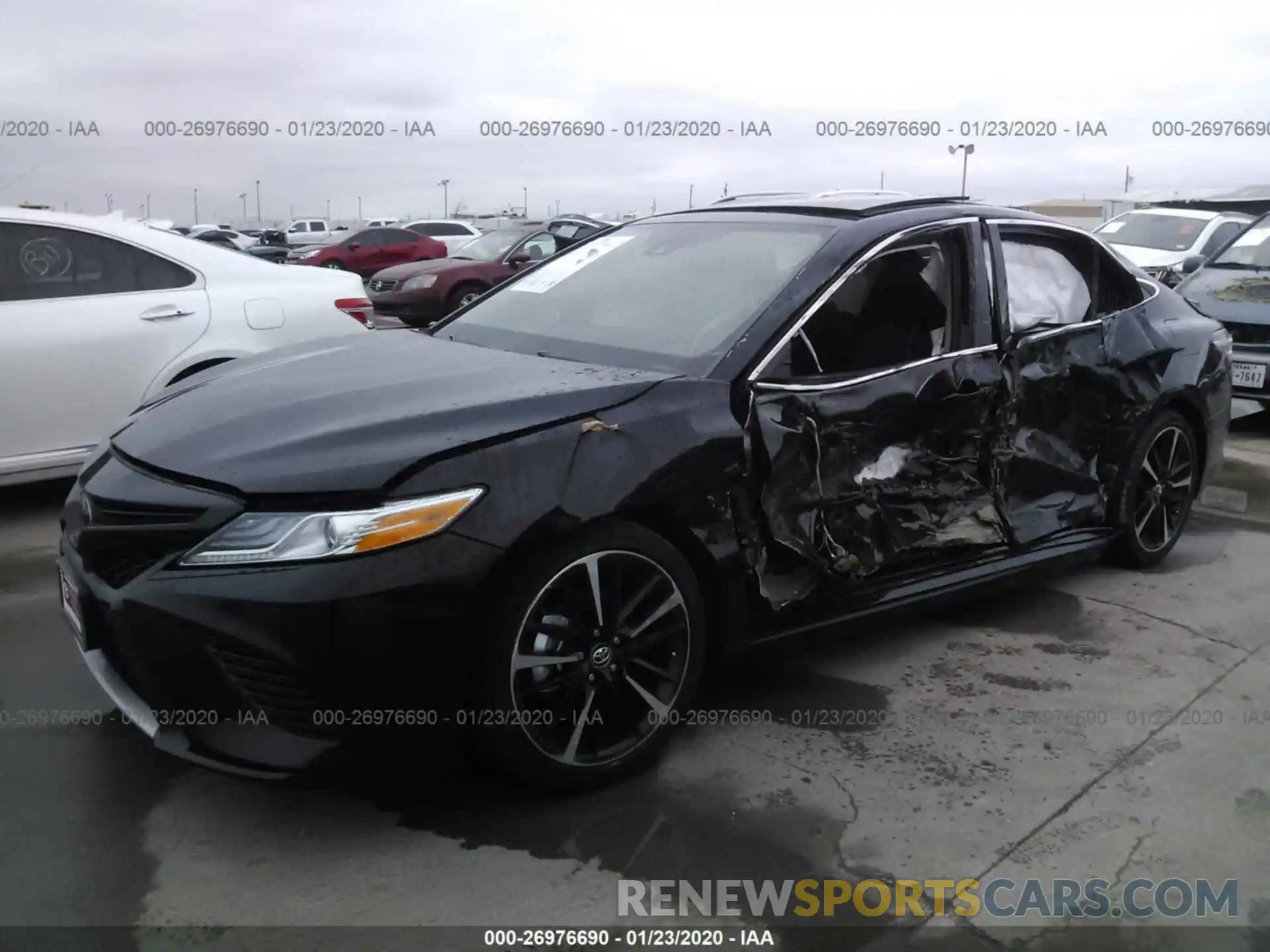 2 Photograph of a damaged car 4T1K61AK6LU321420 TOYOTA CAMRY 2020