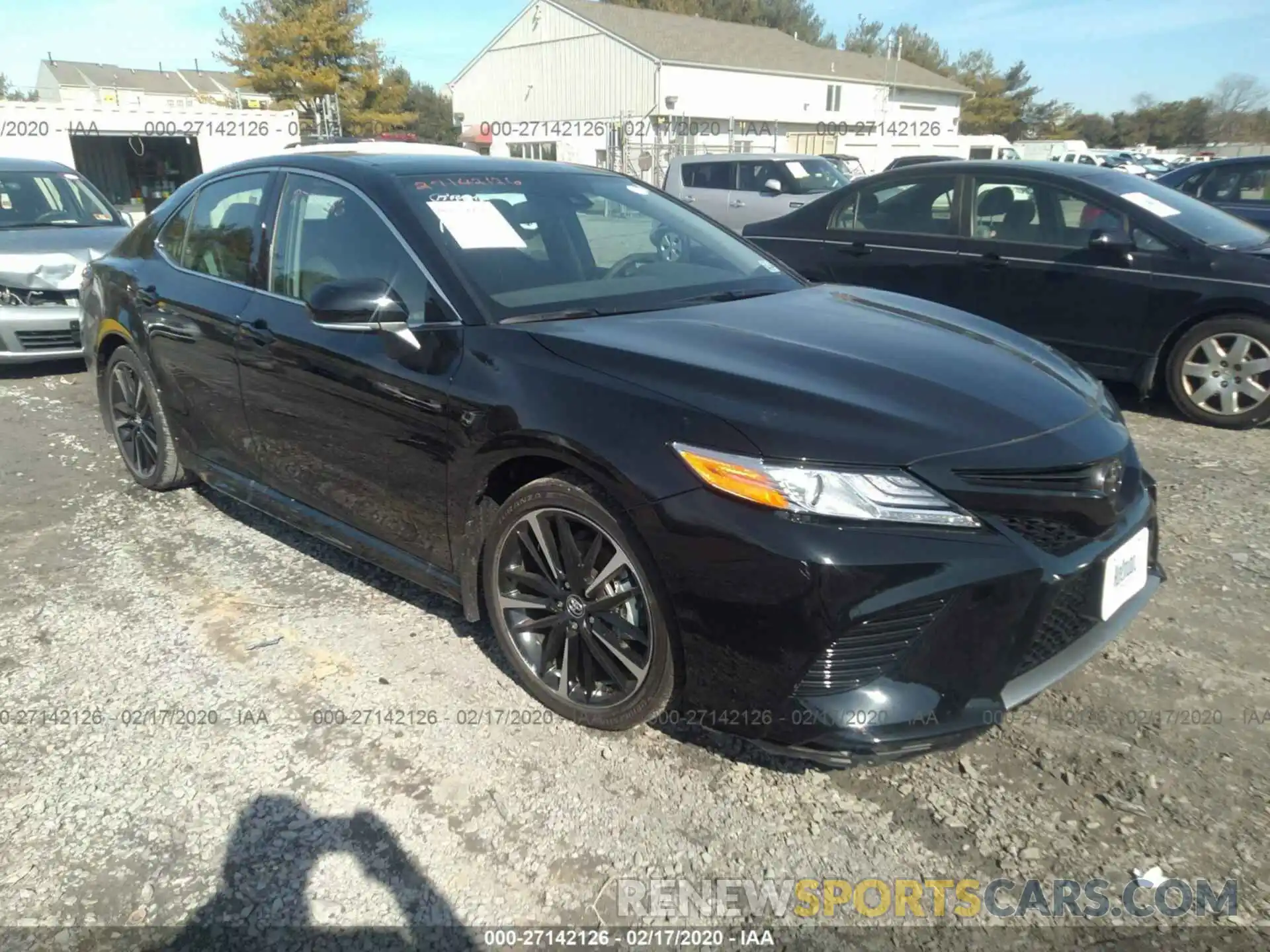 1 Photograph of a damaged car 4T1K61AK6LU322020 TOYOTA CAMRY 2020