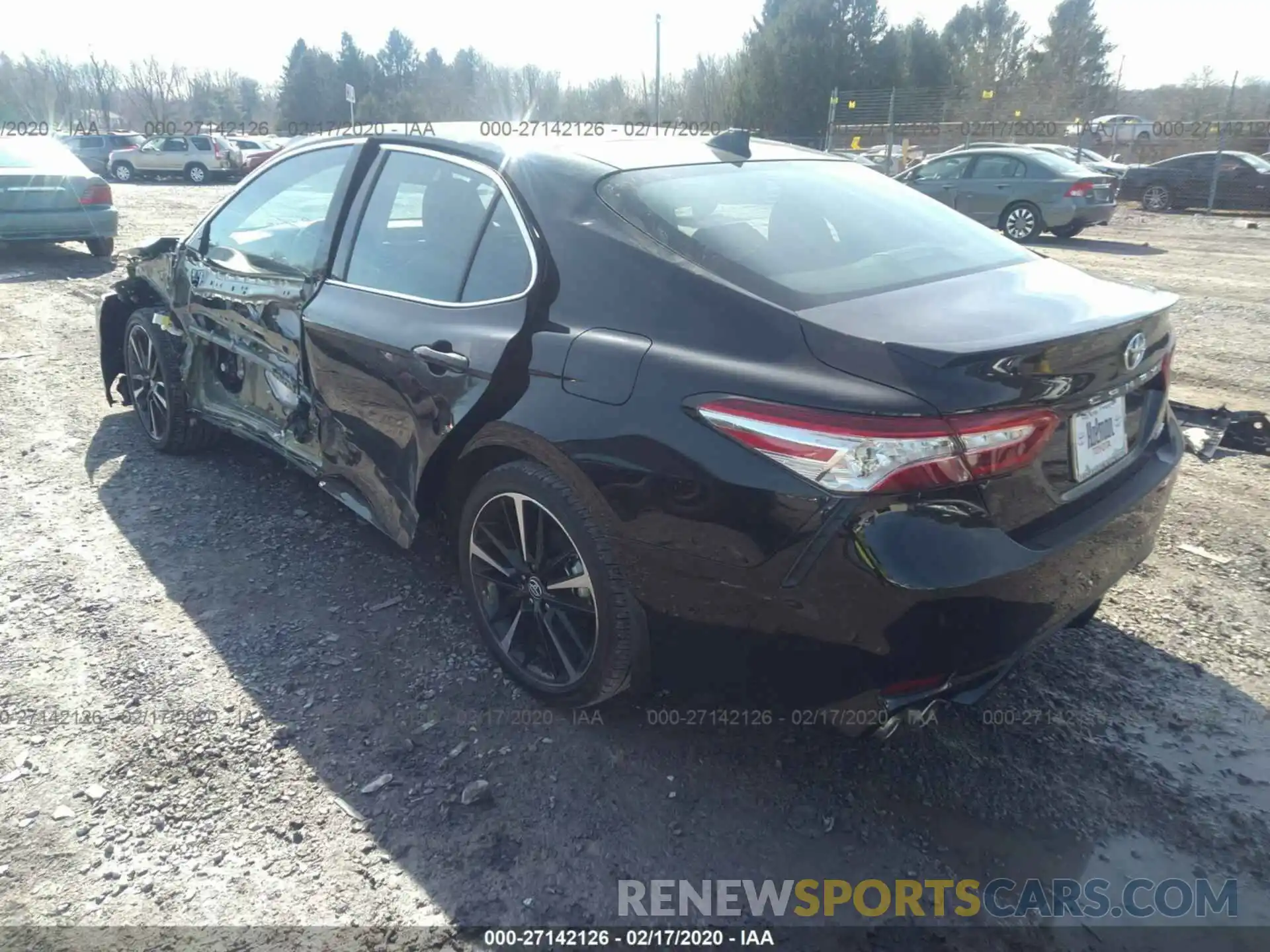 3 Photograph of a damaged car 4T1K61AK6LU322020 TOYOTA CAMRY 2020