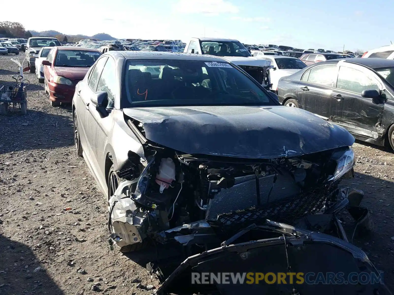 1 Photograph of a damaged car 4T1K61AK6LU324981 TOYOTA CAMRY 2020