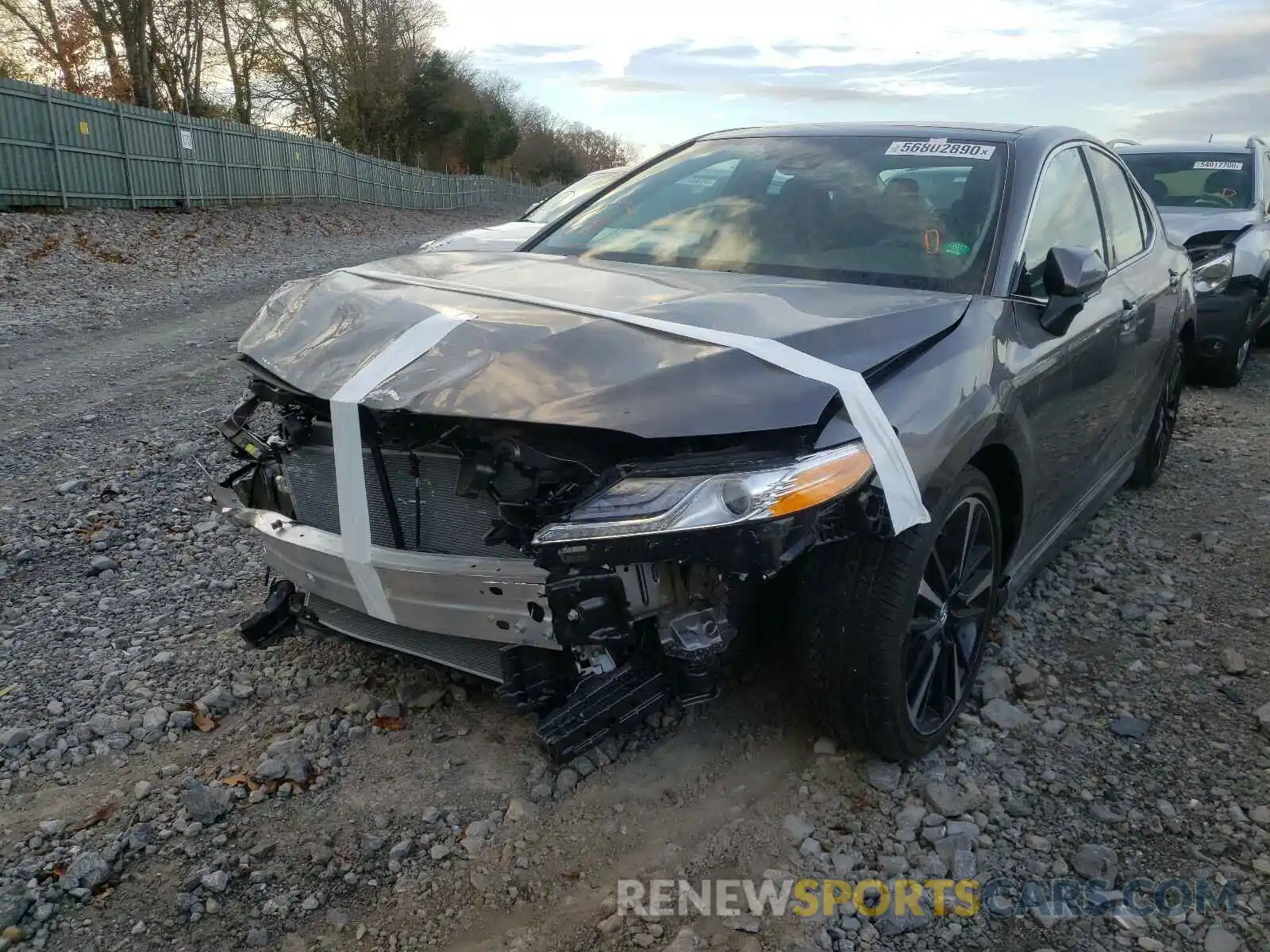 2 Photograph of a damaged car 4T1K61AK6LU324981 TOYOTA CAMRY 2020