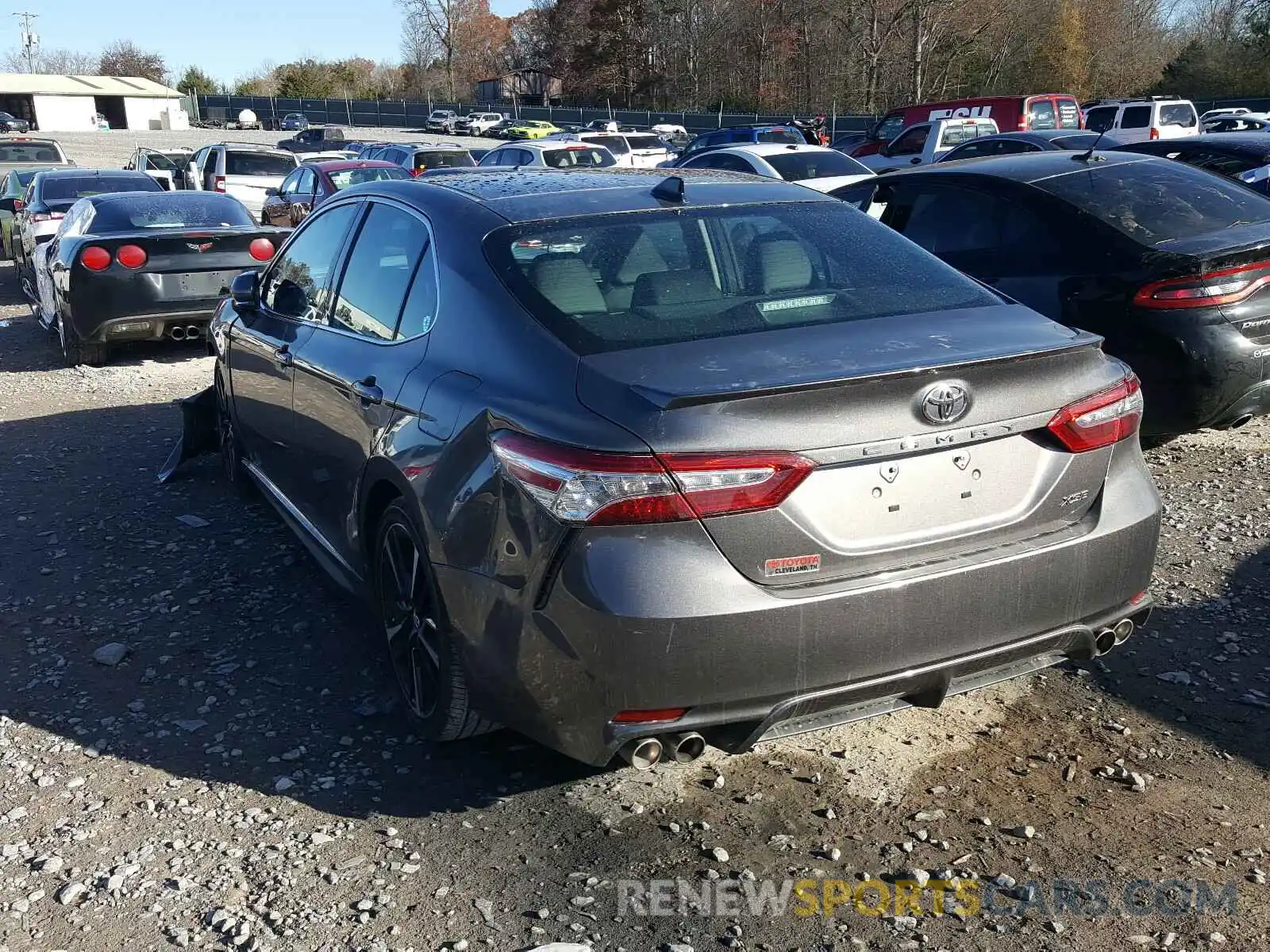 3 Photograph of a damaged car 4T1K61AK6LU324981 TOYOTA CAMRY 2020