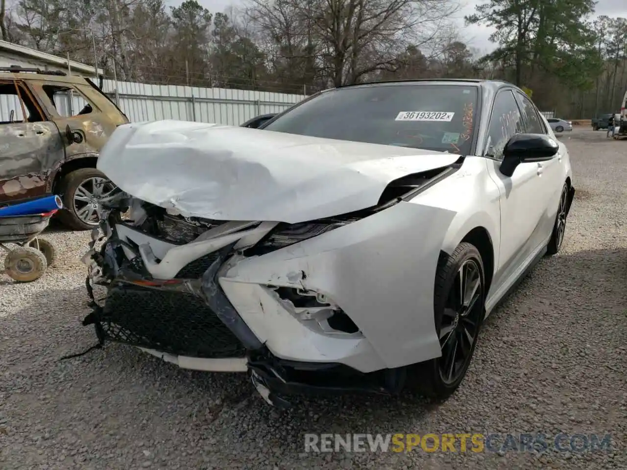 2 Photograph of a damaged car 4T1K61AK6LU327301 TOYOTA CAMRY 2020