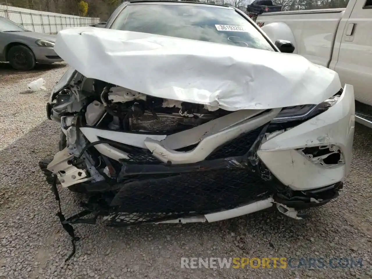 9 Photograph of a damaged car 4T1K61AK6LU327301 TOYOTA CAMRY 2020