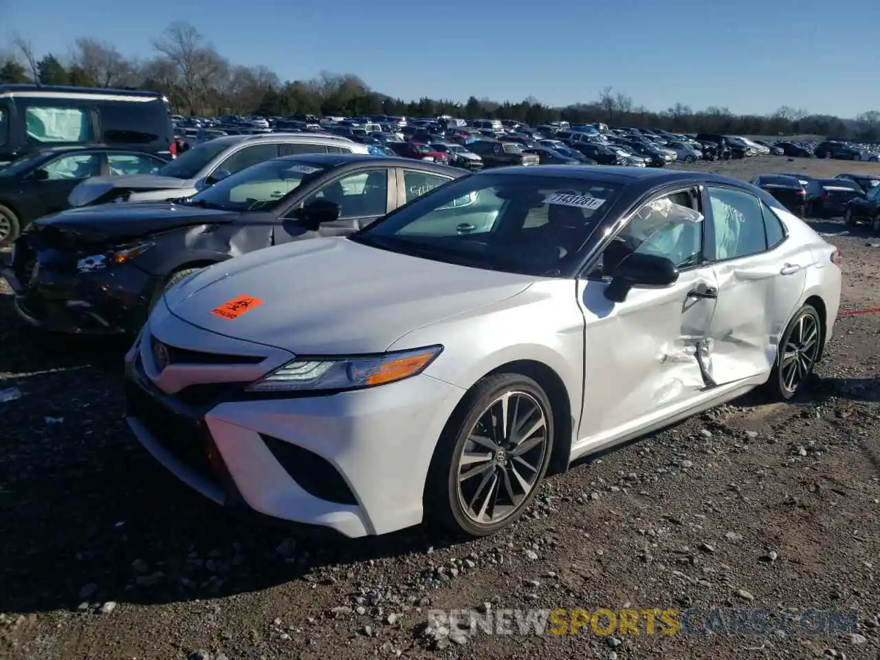 2 Photograph of a damaged car 4T1K61AK6LU330621 TOYOTA CAMRY 2020