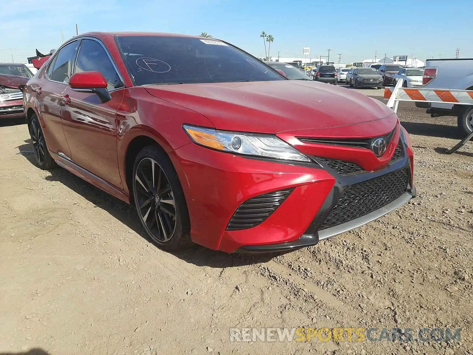 1 Photograph of a damaged car 4T1K61AK6LU335270 TOYOTA CAMRY 2020