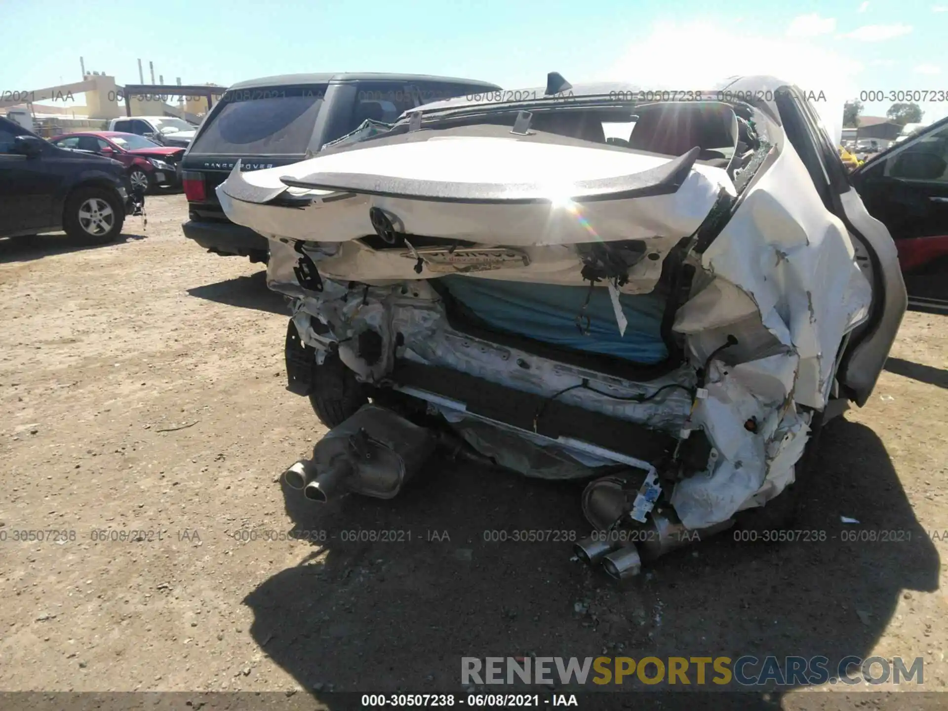 6 Photograph of a damaged car 4T1K61AK6LU349721 TOYOTA CAMRY 2020