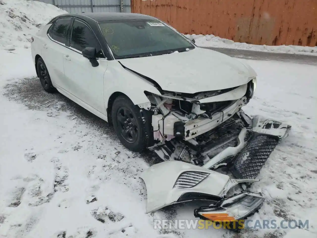 1 Photograph of a damaged car 4T1K61AK6LU354949 TOYOTA CAMRY 2020