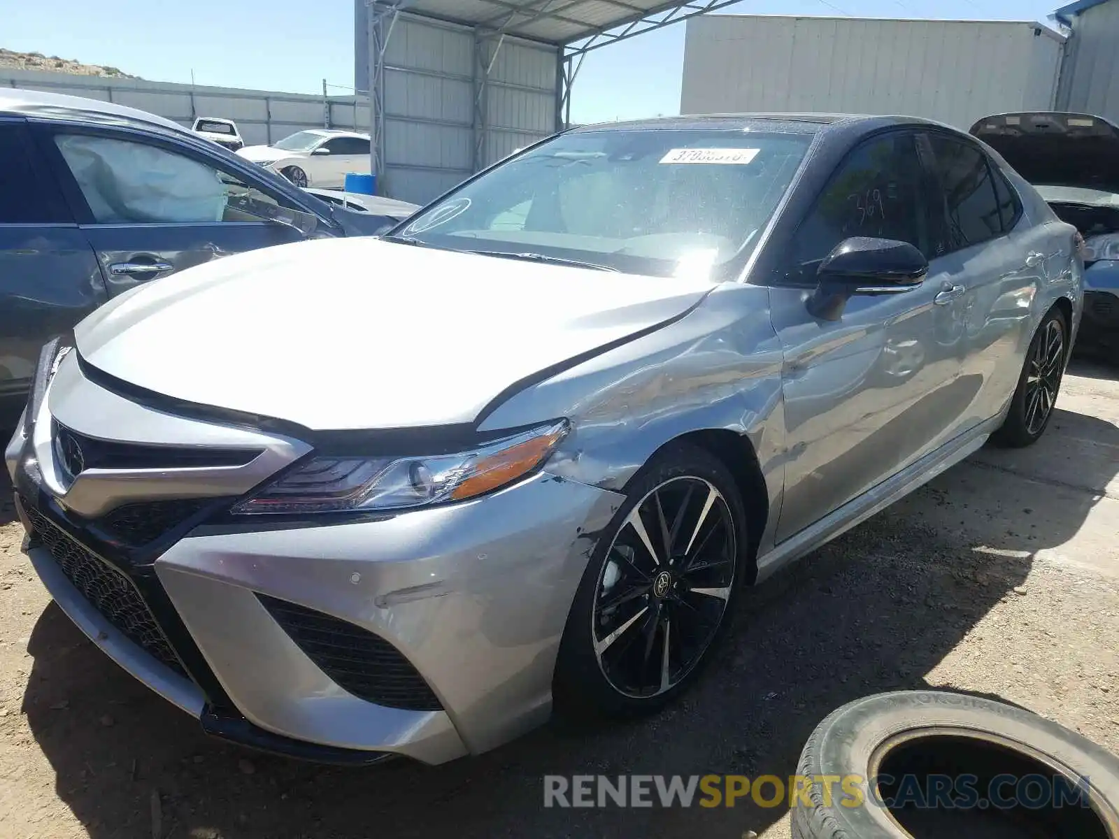 2 Photograph of a damaged car 4T1K61AK6LU365269 TOYOTA CAMRY 2020