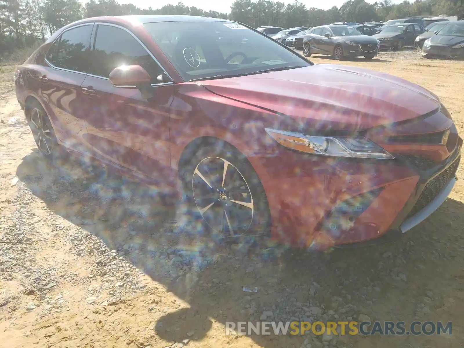 1 Photograph of a damaged car 4T1K61AK6LU365742 TOYOTA CAMRY 2020