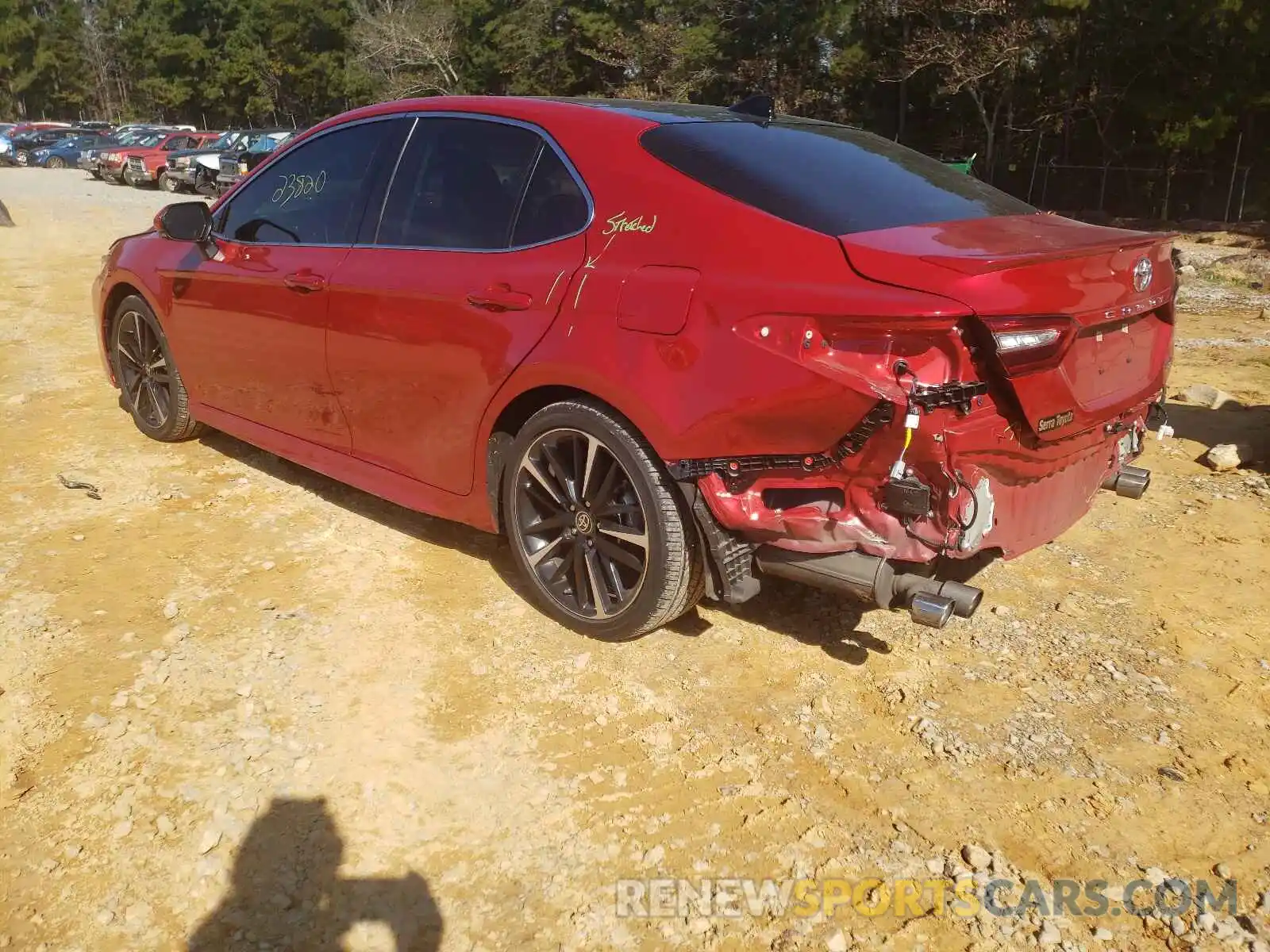 3 Photograph of a damaged car 4T1K61AK6LU365742 TOYOTA CAMRY 2020