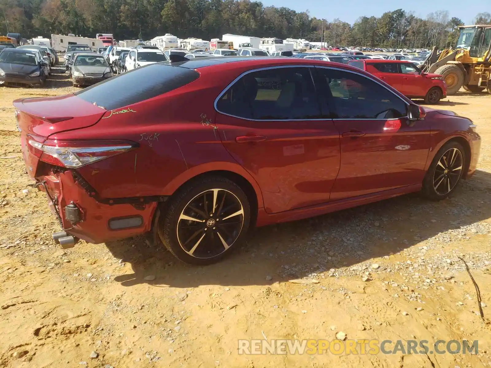 4 Photograph of a damaged car 4T1K61AK6LU365742 TOYOTA CAMRY 2020