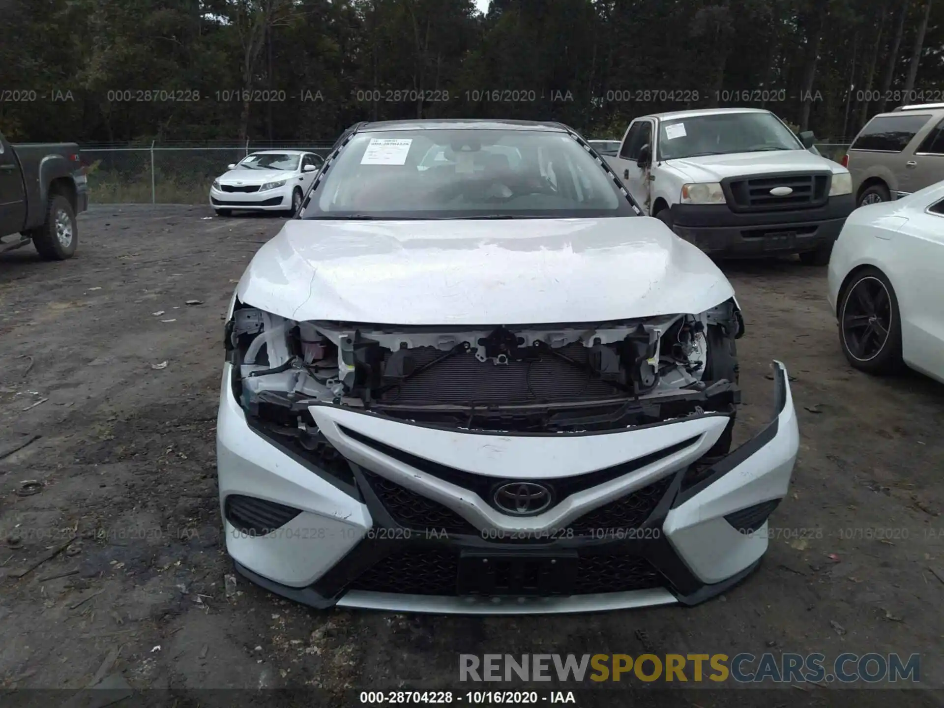 6 Photograph of a damaged car 4T1K61AK6LU377096 TOYOTA CAMRY 2020