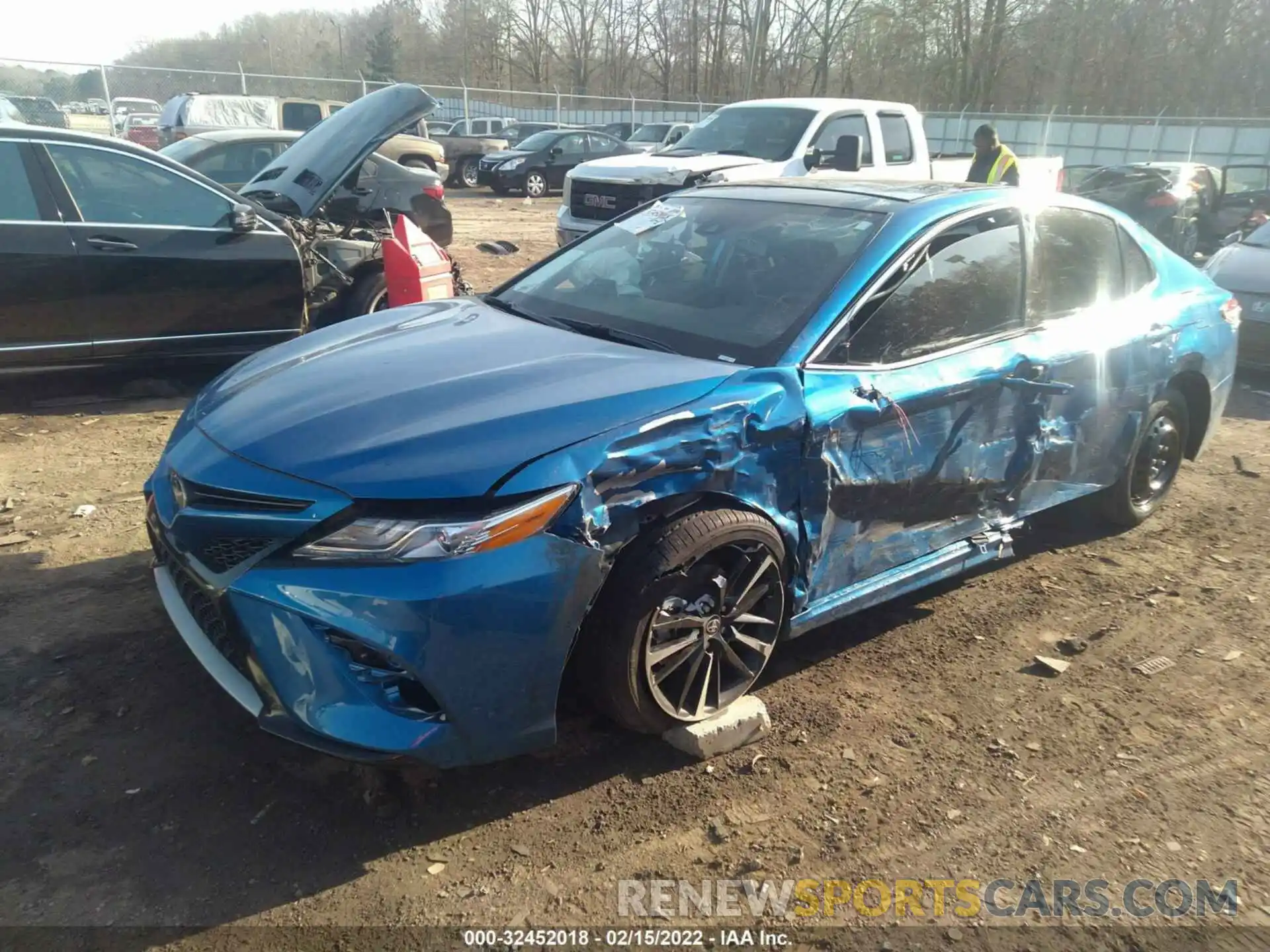 2 Photograph of a damaged car 4T1K61AK6LU382282 TOYOTA CAMRY 2020