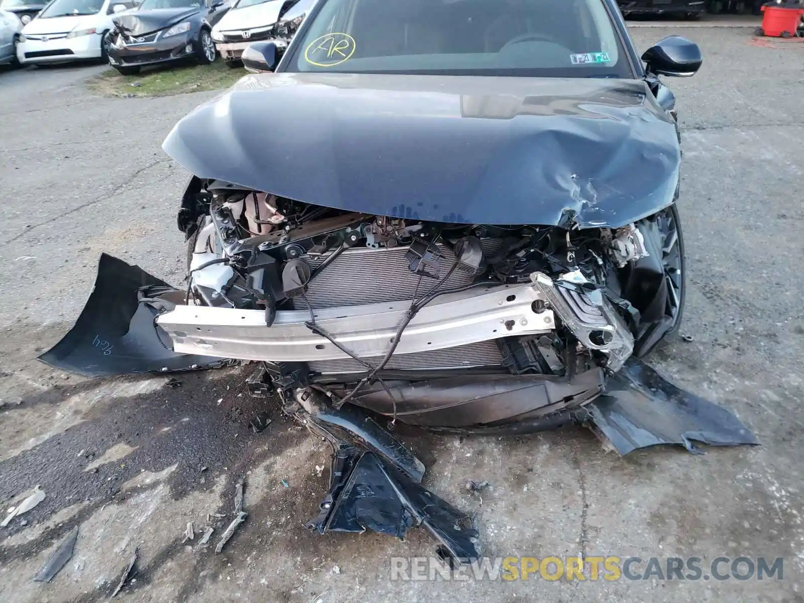 9 Photograph of a damaged car 4T1K61AK6LU502789 TOYOTA CAMRY 2020