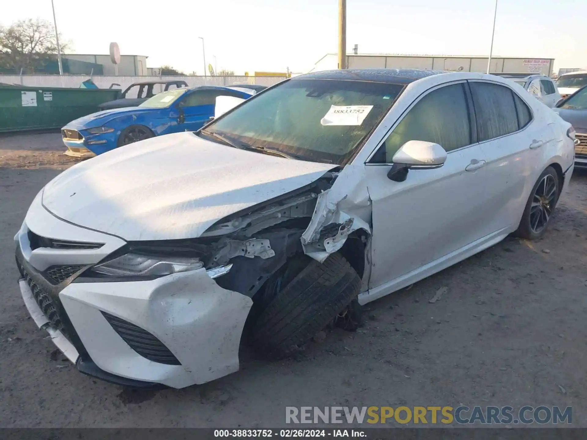 2 Photograph of a damaged car 4T1K61AK6LU508446 TOYOTA CAMRY 2020