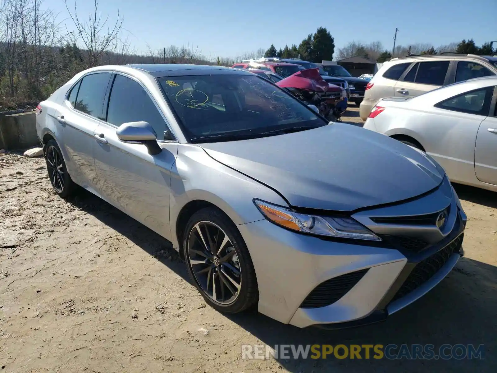 1 Photograph of a damaged car 4T1K61AK6LU508964 TOYOTA CAMRY 2020