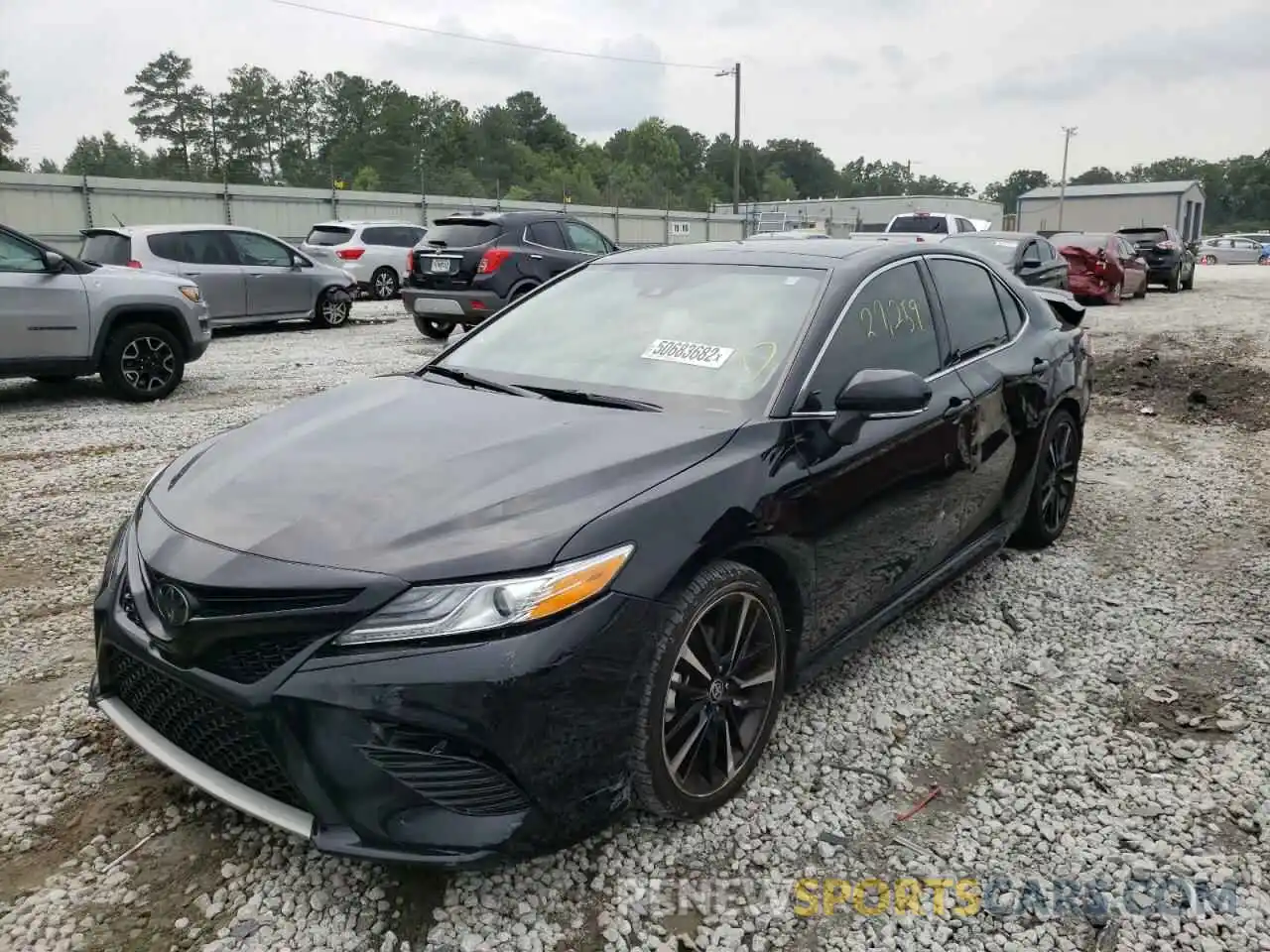 2 Photograph of a damaged car 4T1K61AK6LU510374 TOYOTA CAMRY 2020