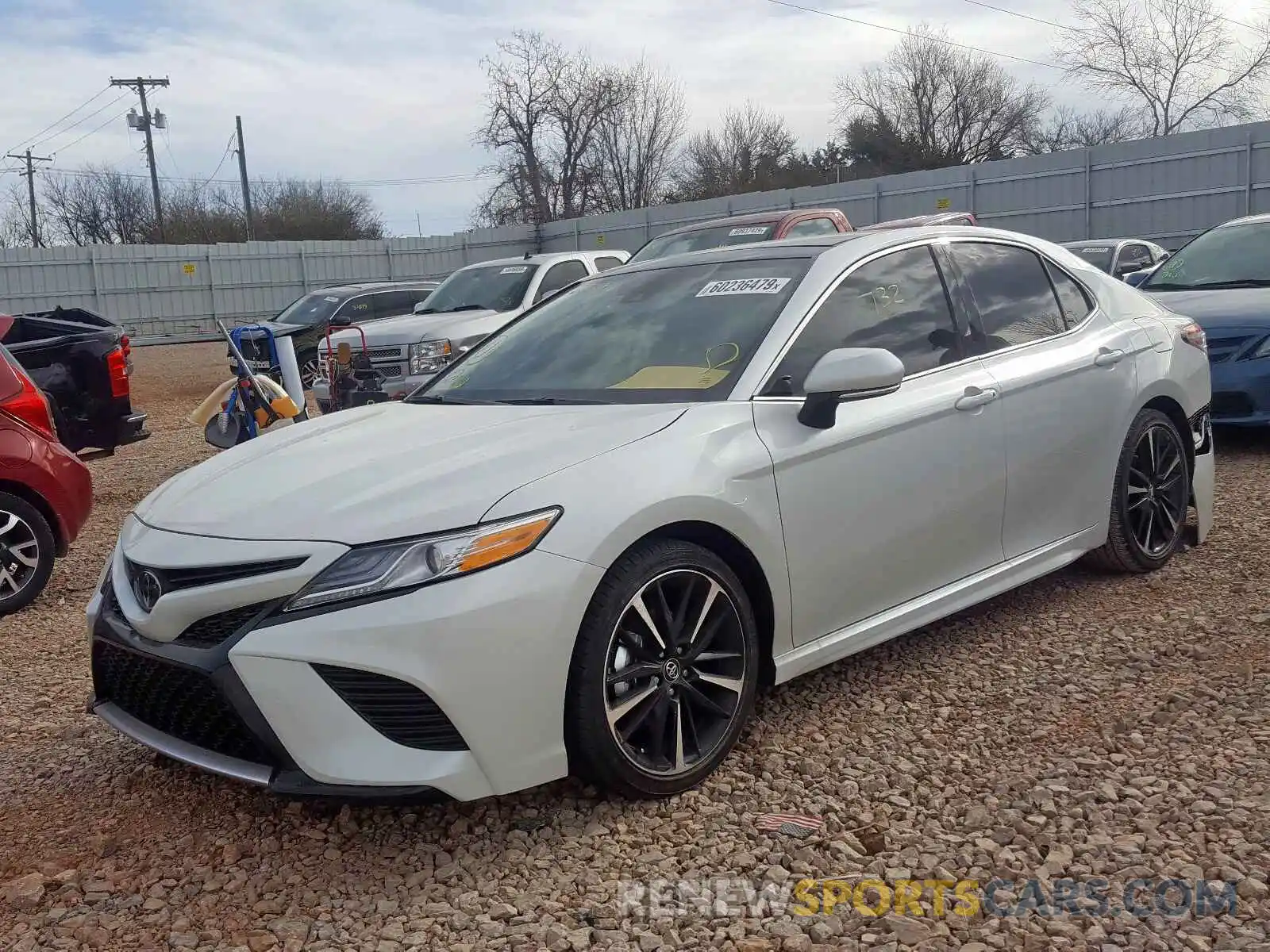 2 Photograph of a damaged car 4T1K61AK6LU861768 TOYOTA CAMRY 2020