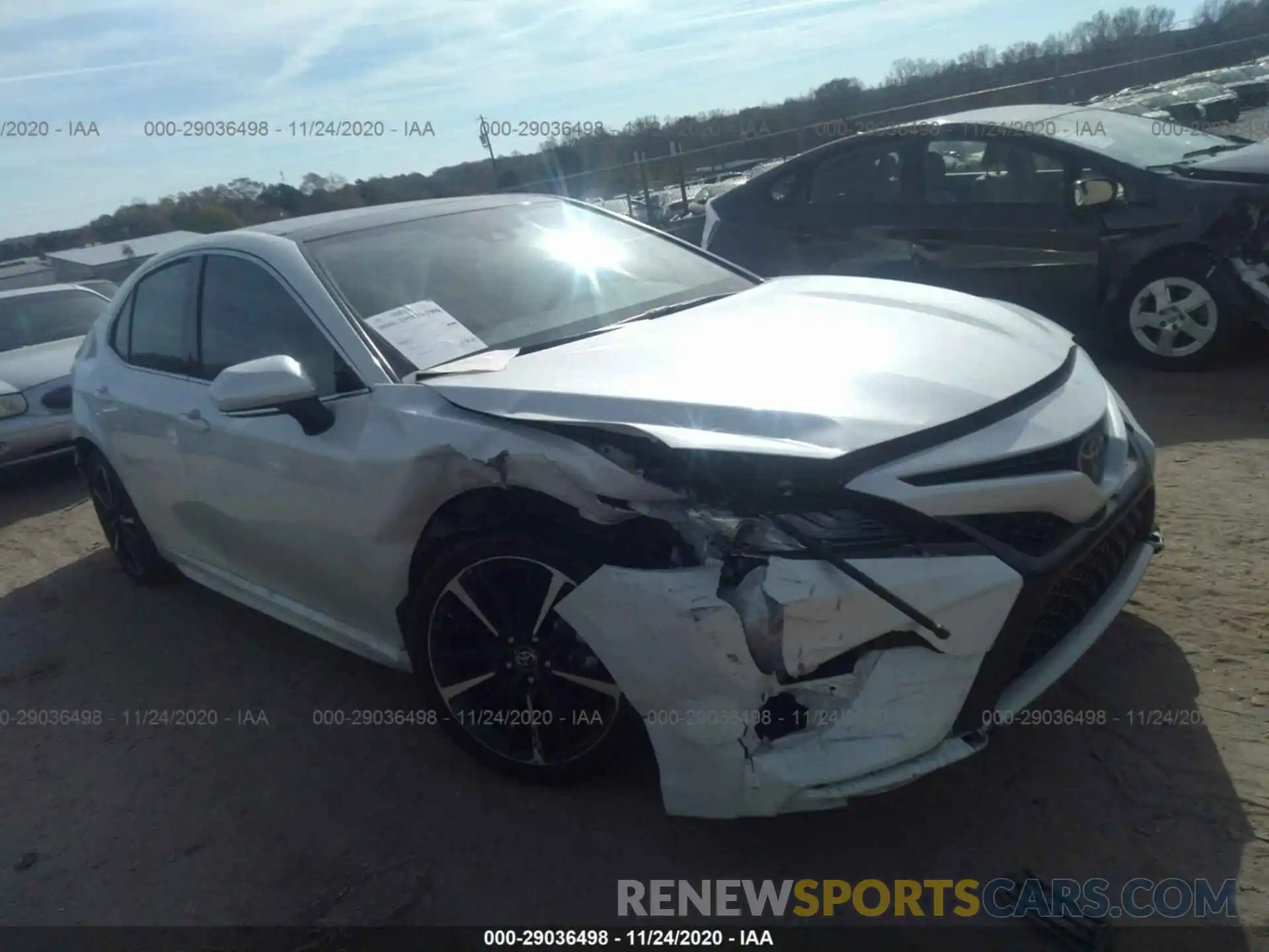 1 Photograph of a damaged car 4T1K61AK6LU864699 TOYOTA CAMRY 2020