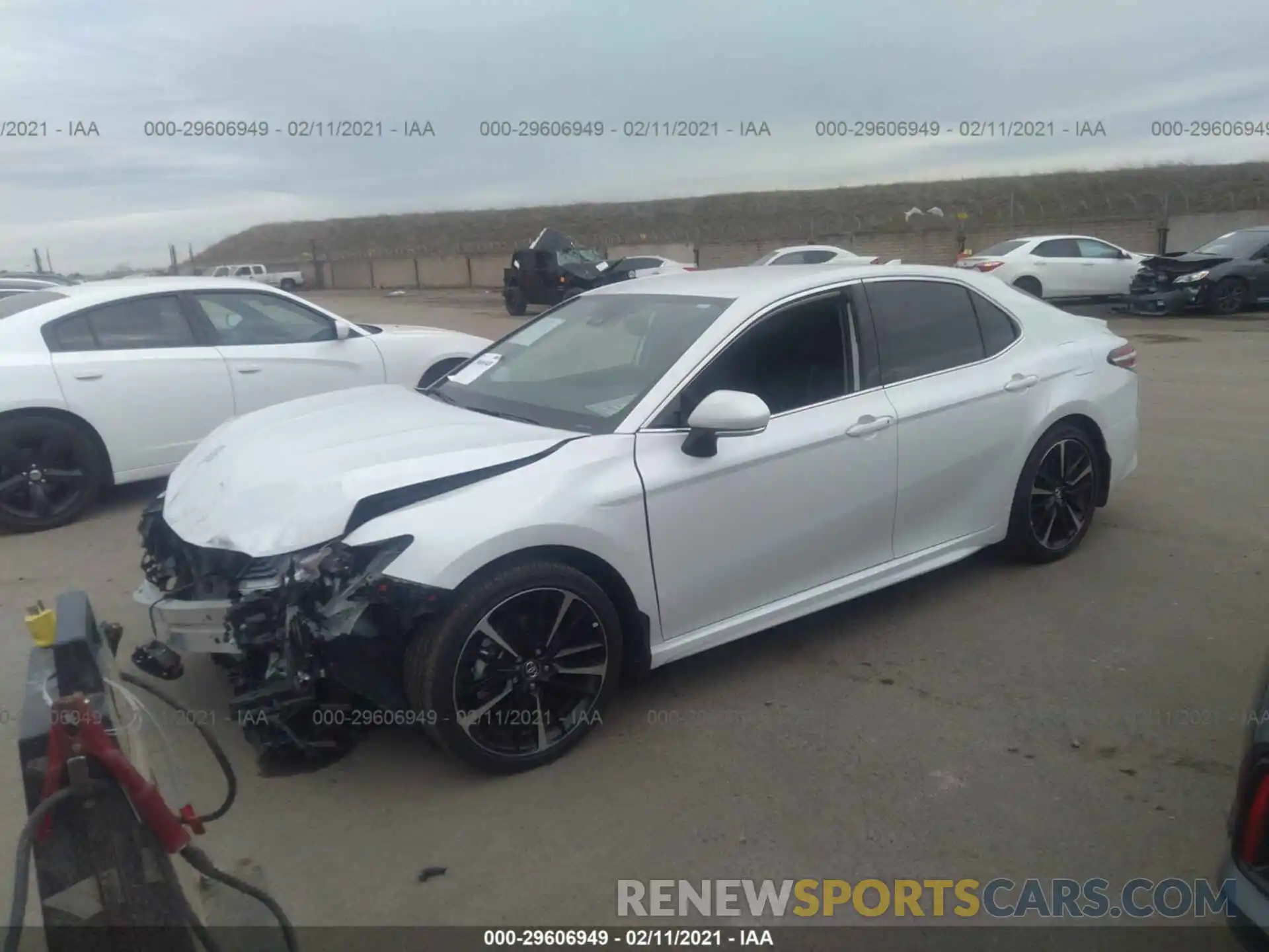 2 Photograph of a damaged car 4T1K61AK6LU866775 TOYOTA CAMRY 2020