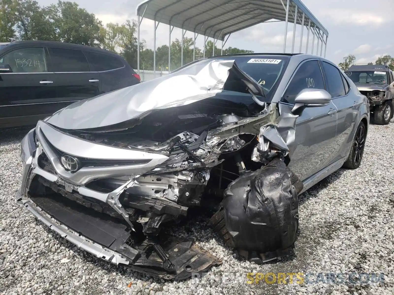 2 Photograph of a damaged car 4T1K61AK6LU892910 TOYOTA CAMRY 2020