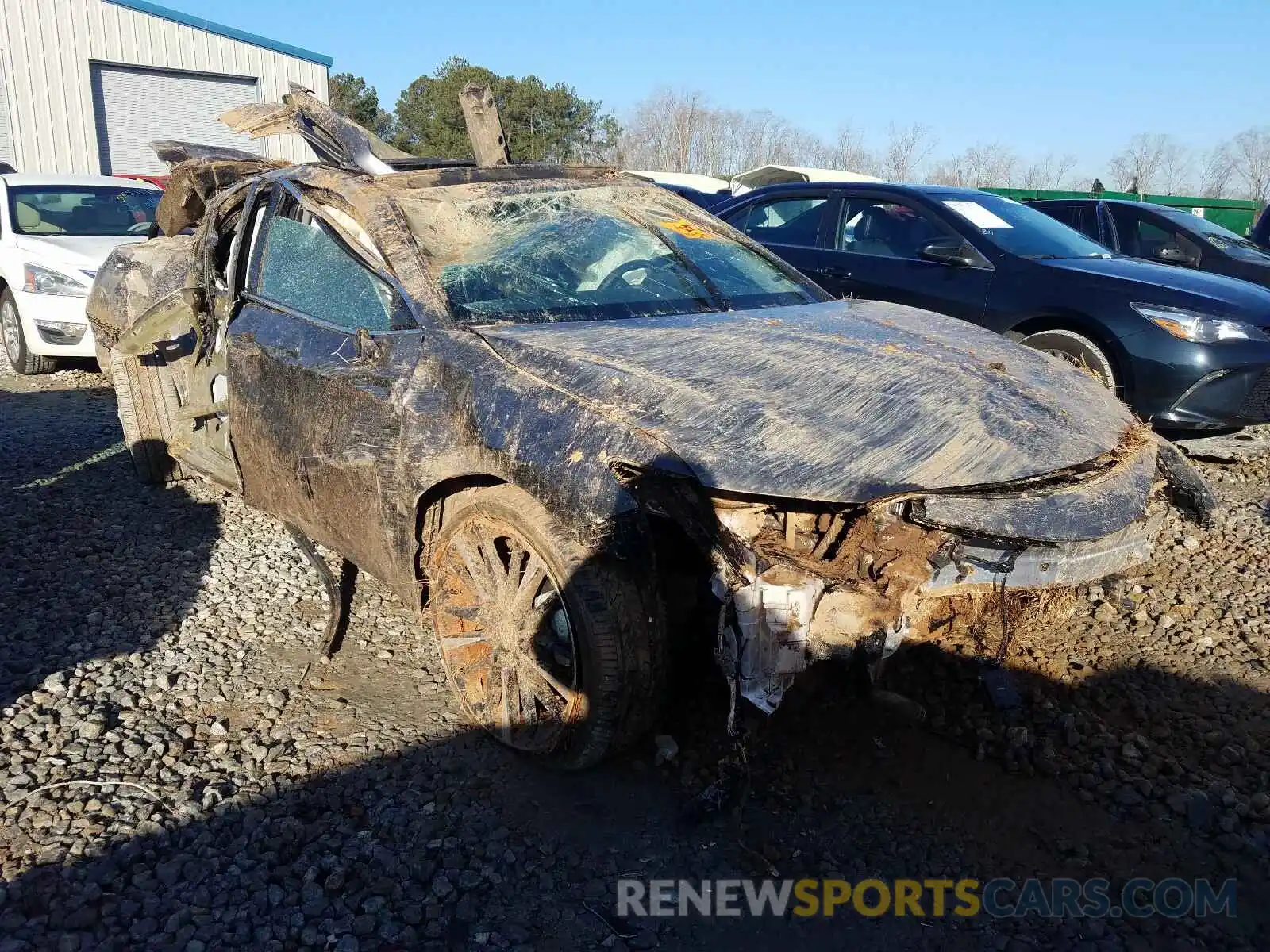 1 Photograph of a damaged car 4T1K61AK6LU897007 TOYOTA CAMRY 2020