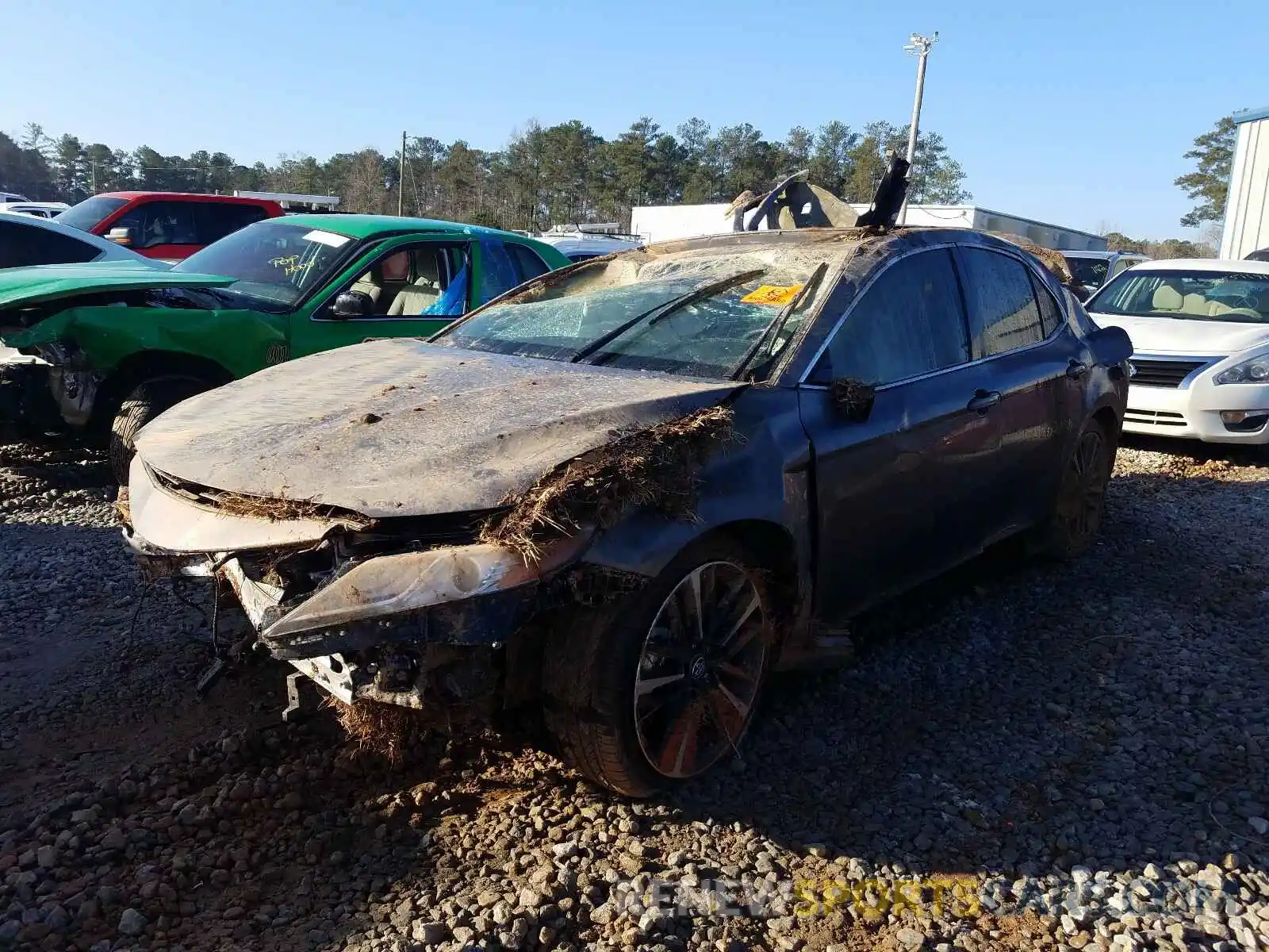 2 Photograph of a damaged car 4T1K61AK6LU897007 TOYOTA CAMRY 2020