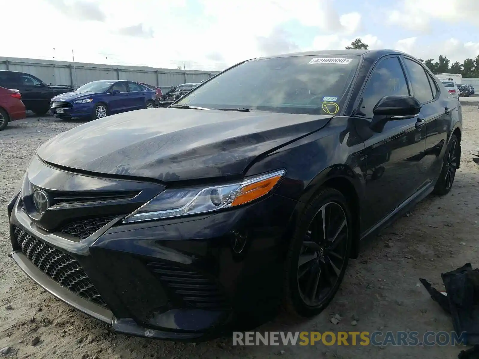 2 Photograph of a damaged car 4T1K61AK6LU897699 TOYOTA CAMRY 2020