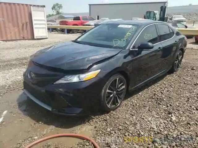 2 Photograph of a damaged car 4T1K61AK6LU910385 TOYOTA CAMRY 2020