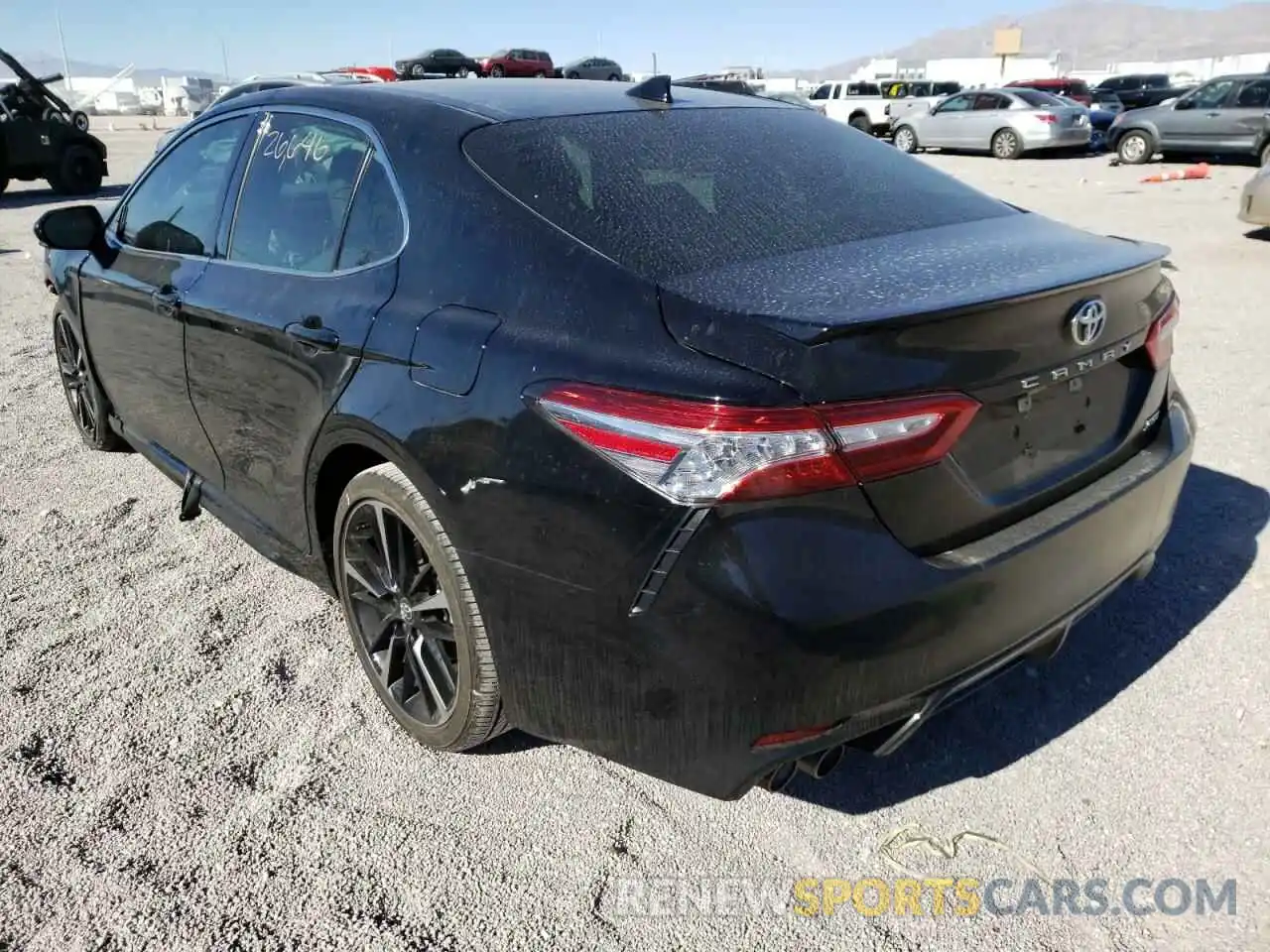 3 Photograph of a damaged car 4T1K61AK6LU921855 TOYOTA CAMRY 2020