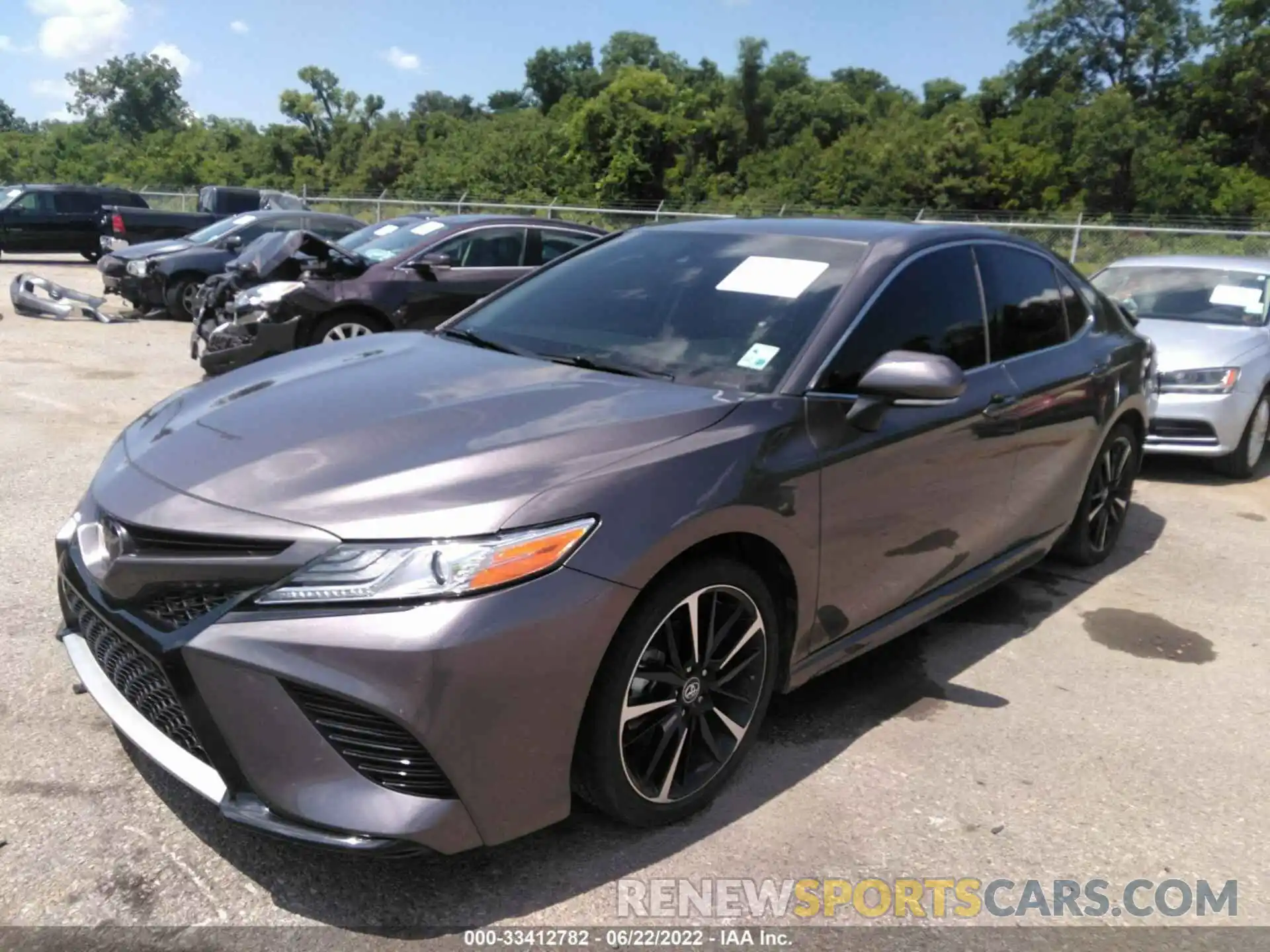 2 Photograph of a damaged car 4T1K61AK6LU932998 TOYOTA CAMRY 2020