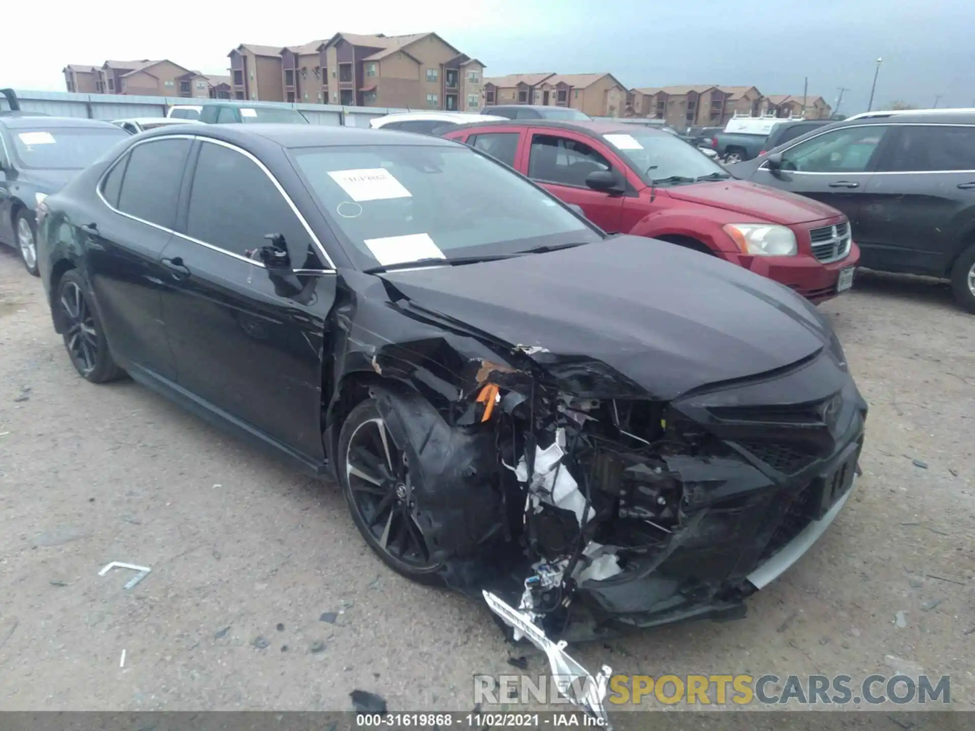 1 Photograph of a damaged car 4T1K61AK6LU933486 TOYOTA CAMRY 2020