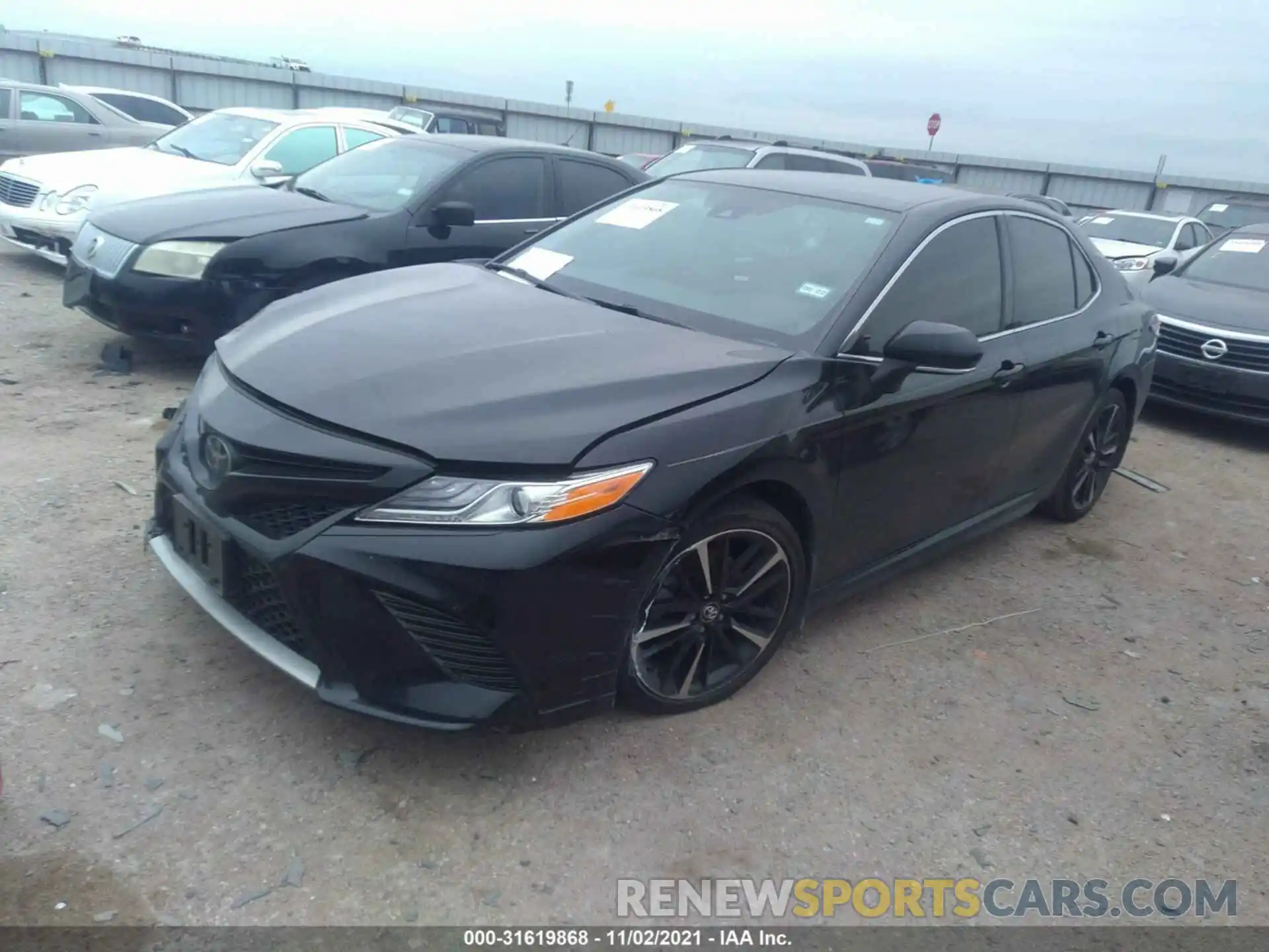 2 Photograph of a damaged car 4T1K61AK6LU933486 TOYOTA CAMRY 2020