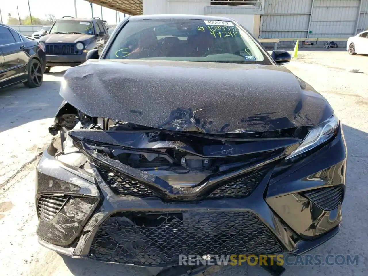 7 Photograph of a damaged car 4T1K61AK6LU942415 TOYOTA CAMRY 2020